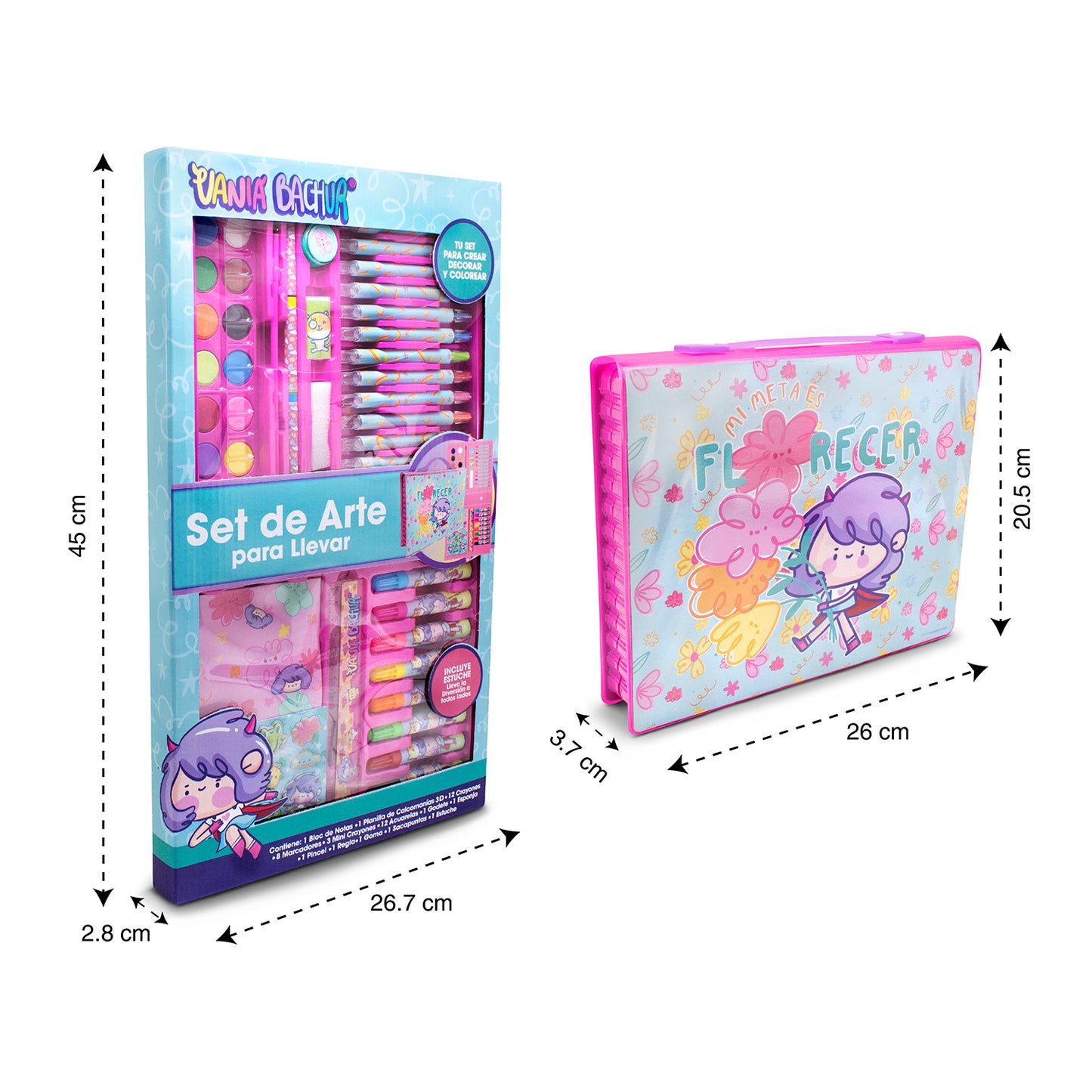 Set de Arte Infantil Vania Bachur con Estuche
