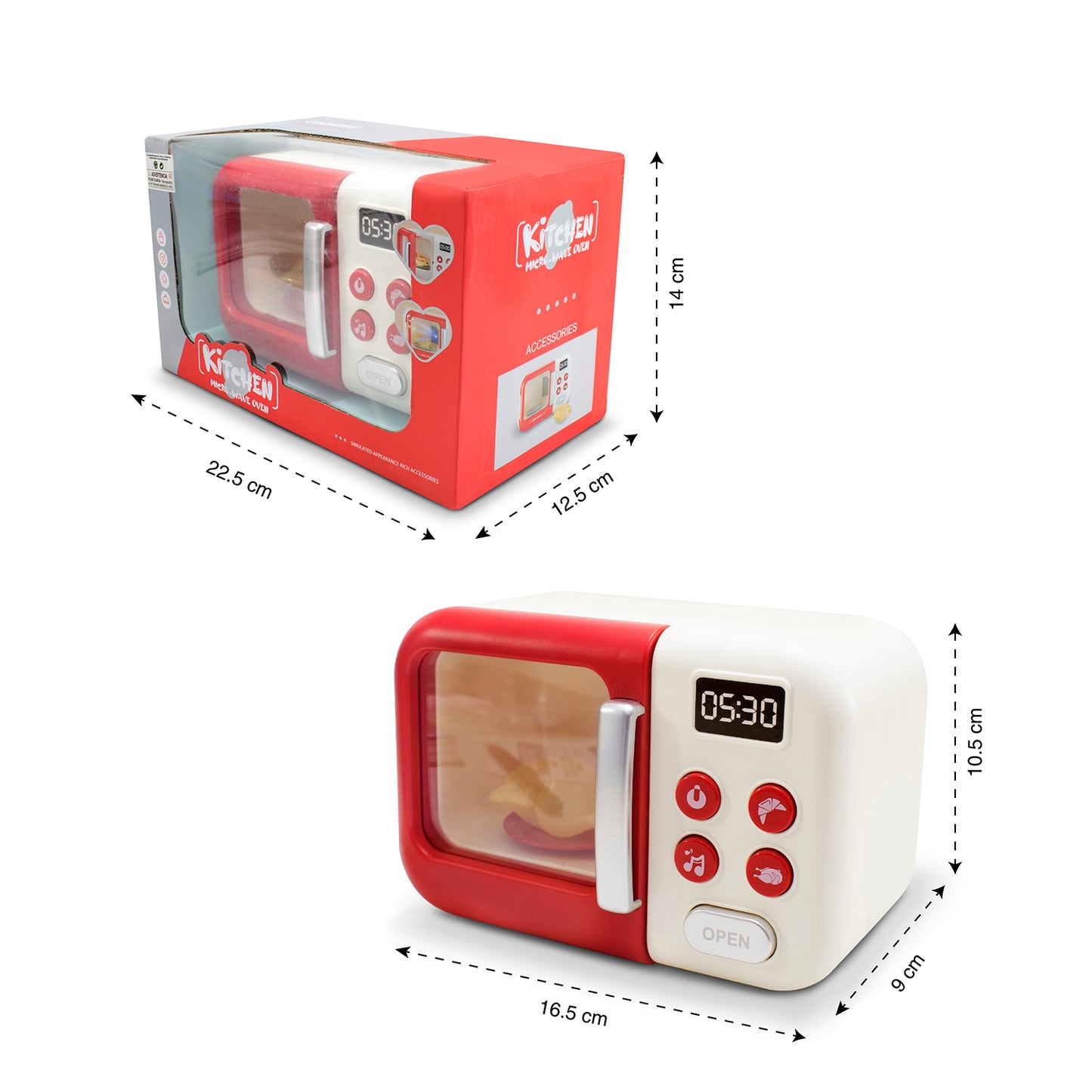 Horno de Microondas de Juguete