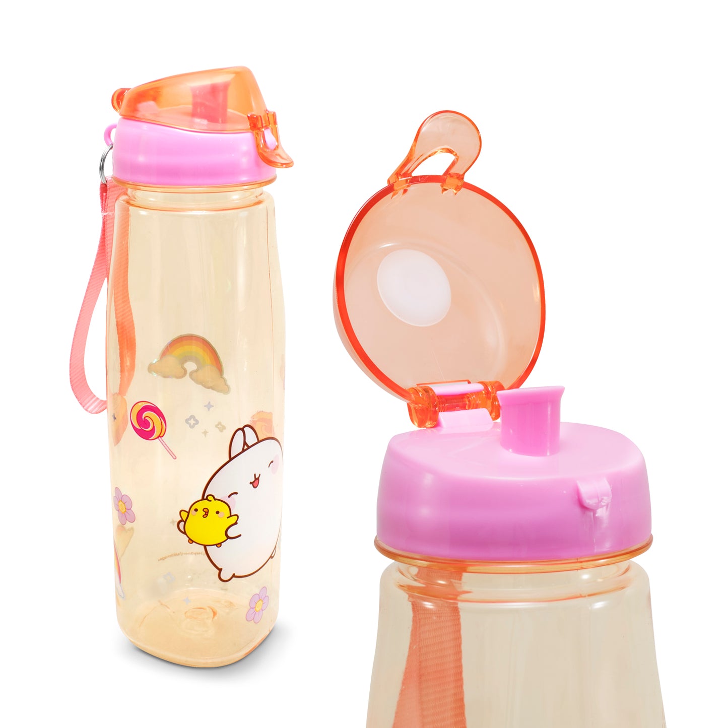 Botella sport con correa de Molang