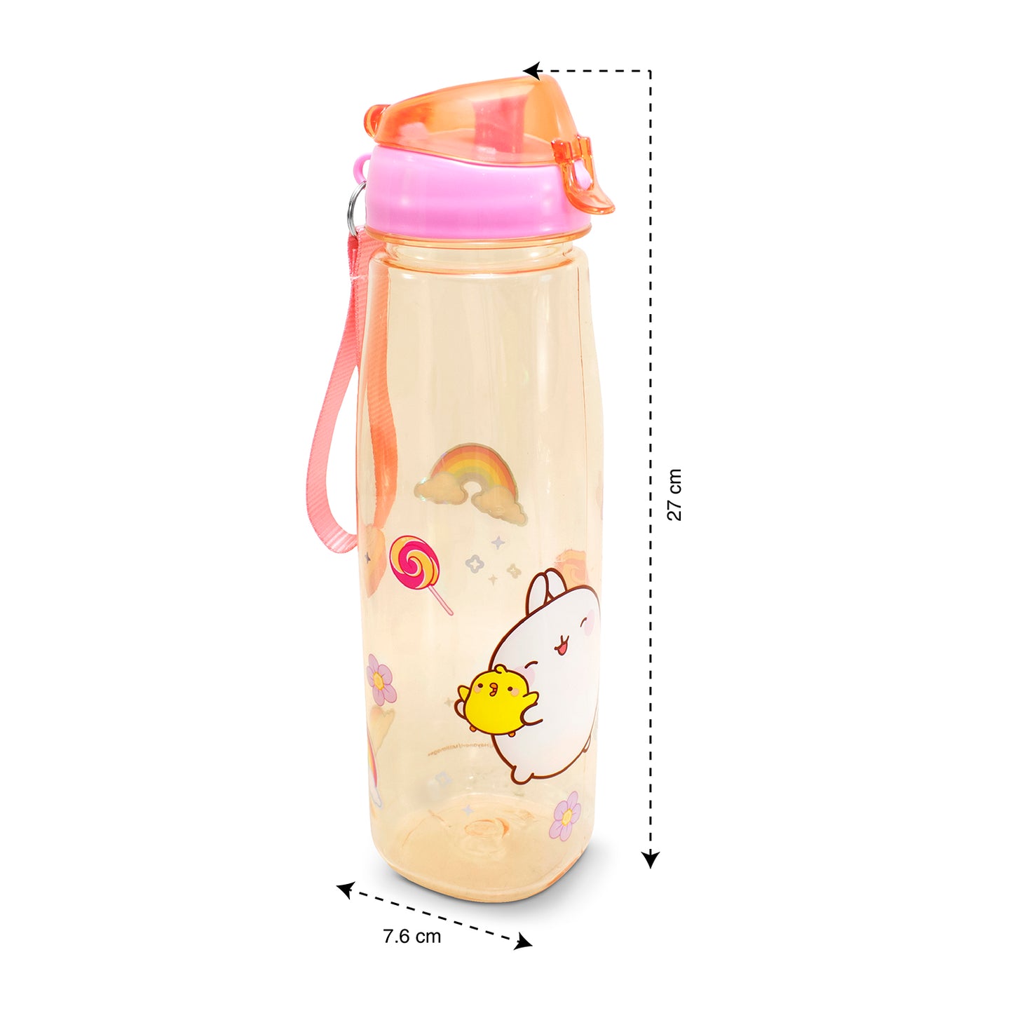 Botella sport con correa de Molang