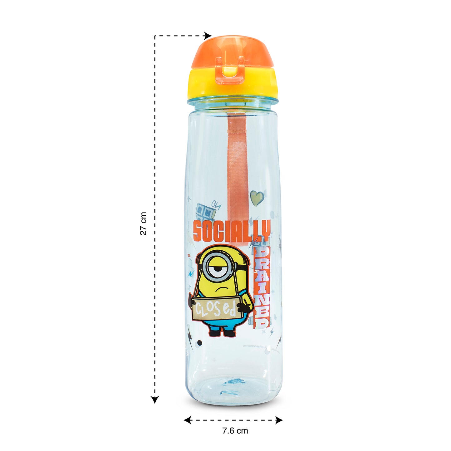 Botella sport con correa de Minions