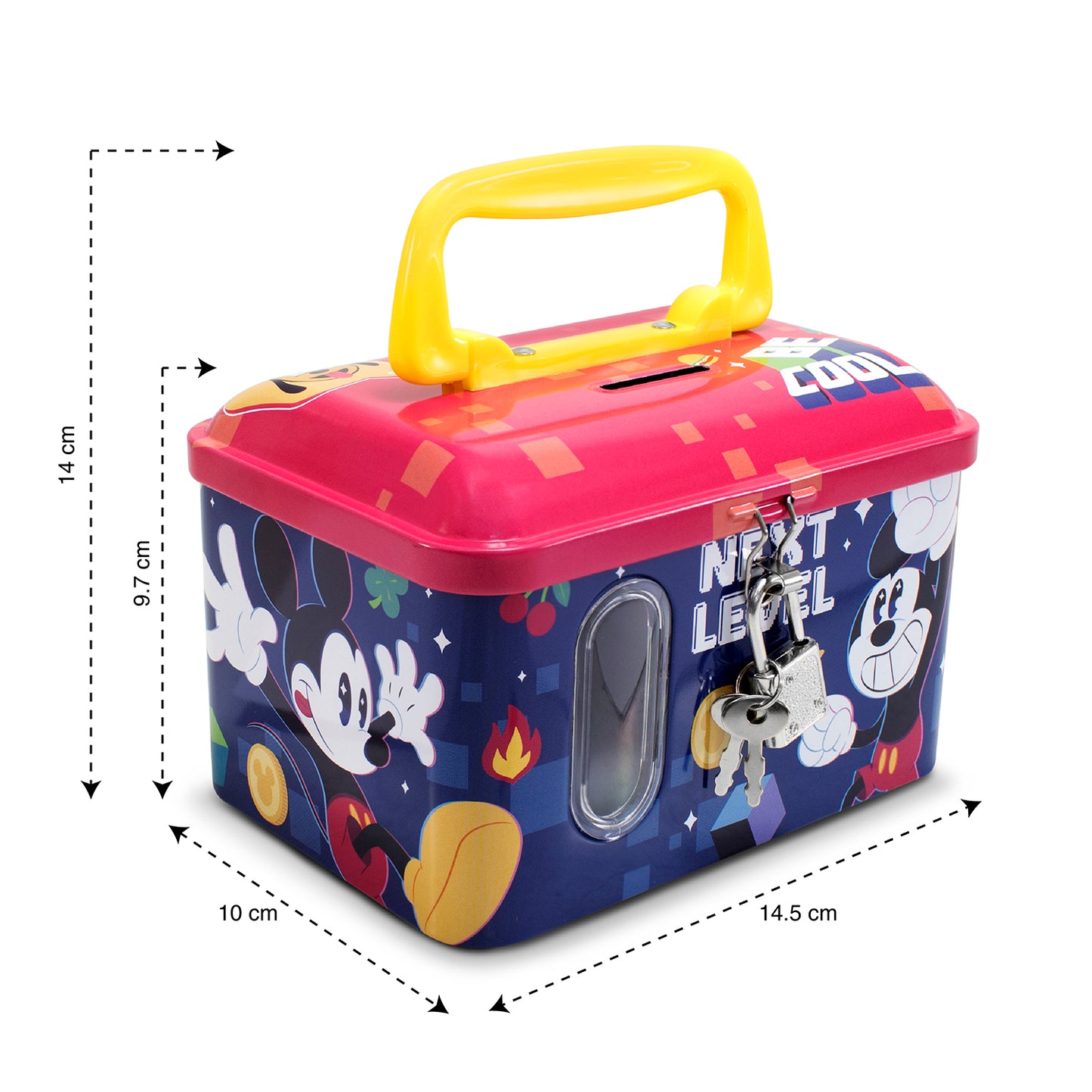 Alcancia Metalica Mickey Mouse