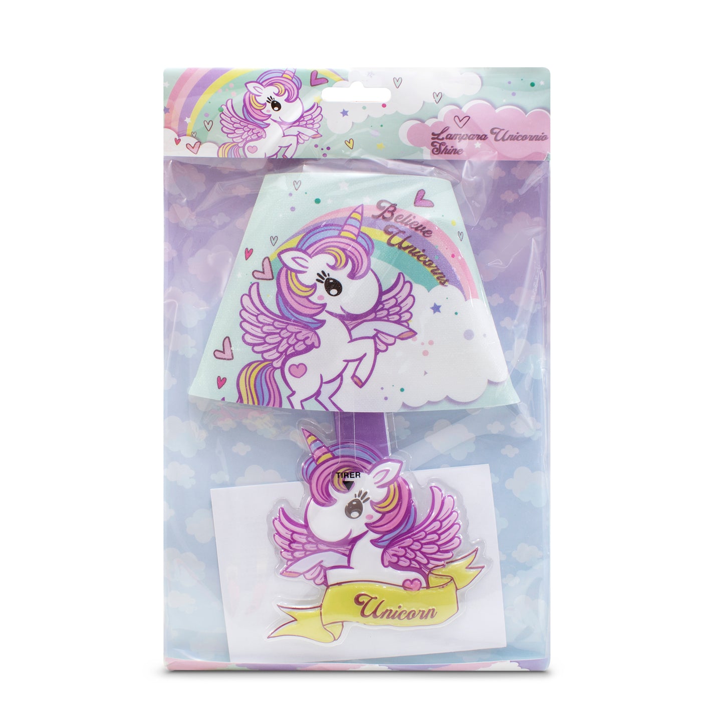 Lámpara de Pared Infantil Unicornio