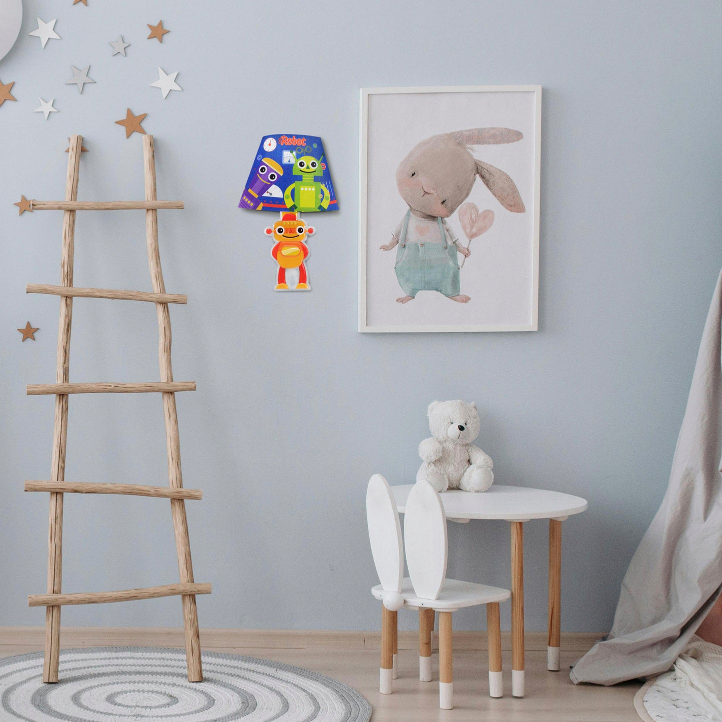 Lámpara de Pared Infantil Robotix