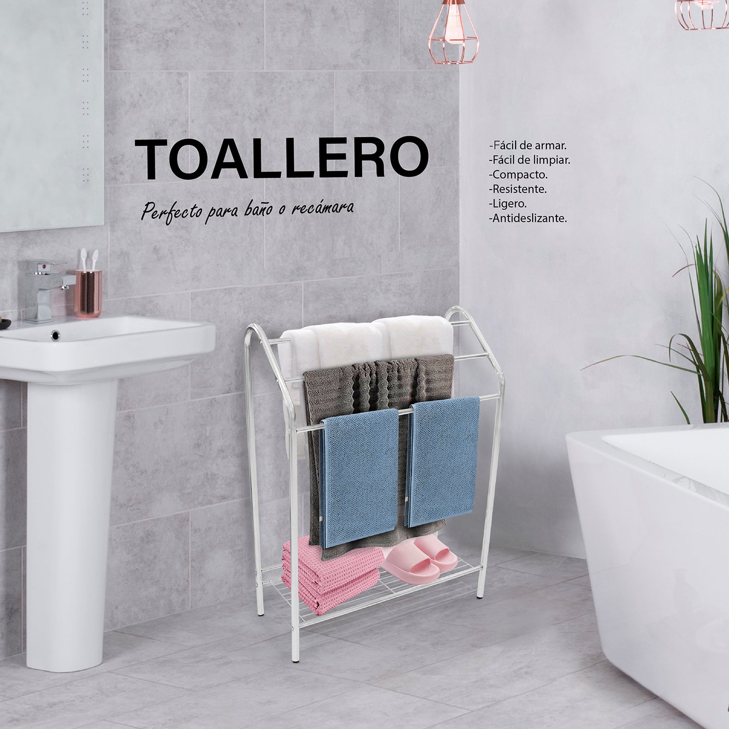 Toallero para baño