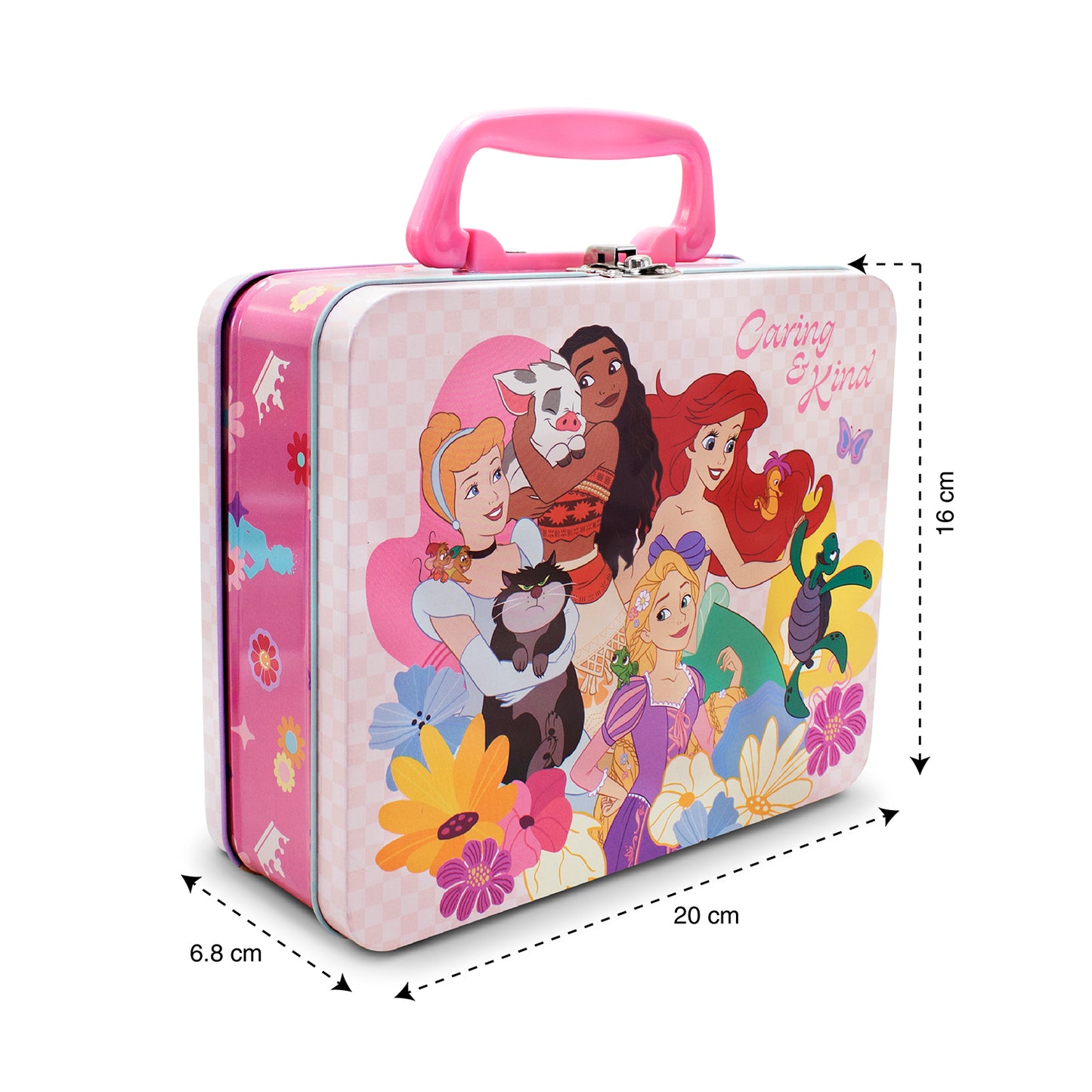 Lonchera Metalica Princesas Disney