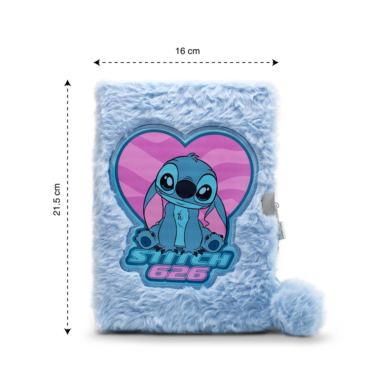 Diario Libreta de Peluche Disney Stitch