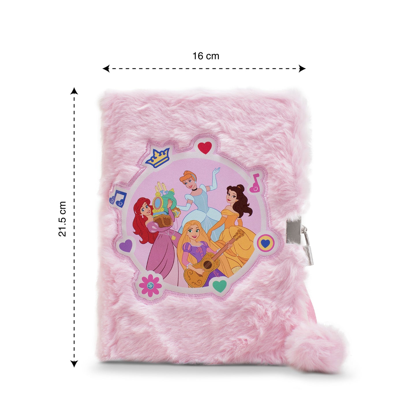 Diario Libreta de Peluche Disney Princesas
