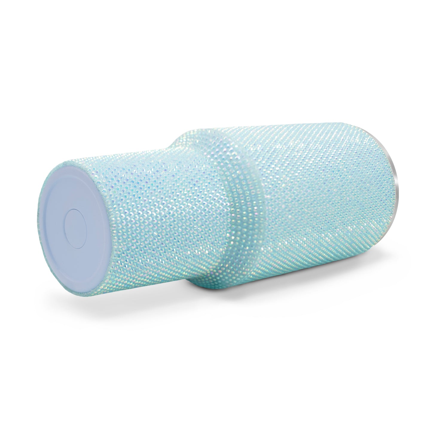 Termo de acero inoxidable con cristales azul 1 Litro
