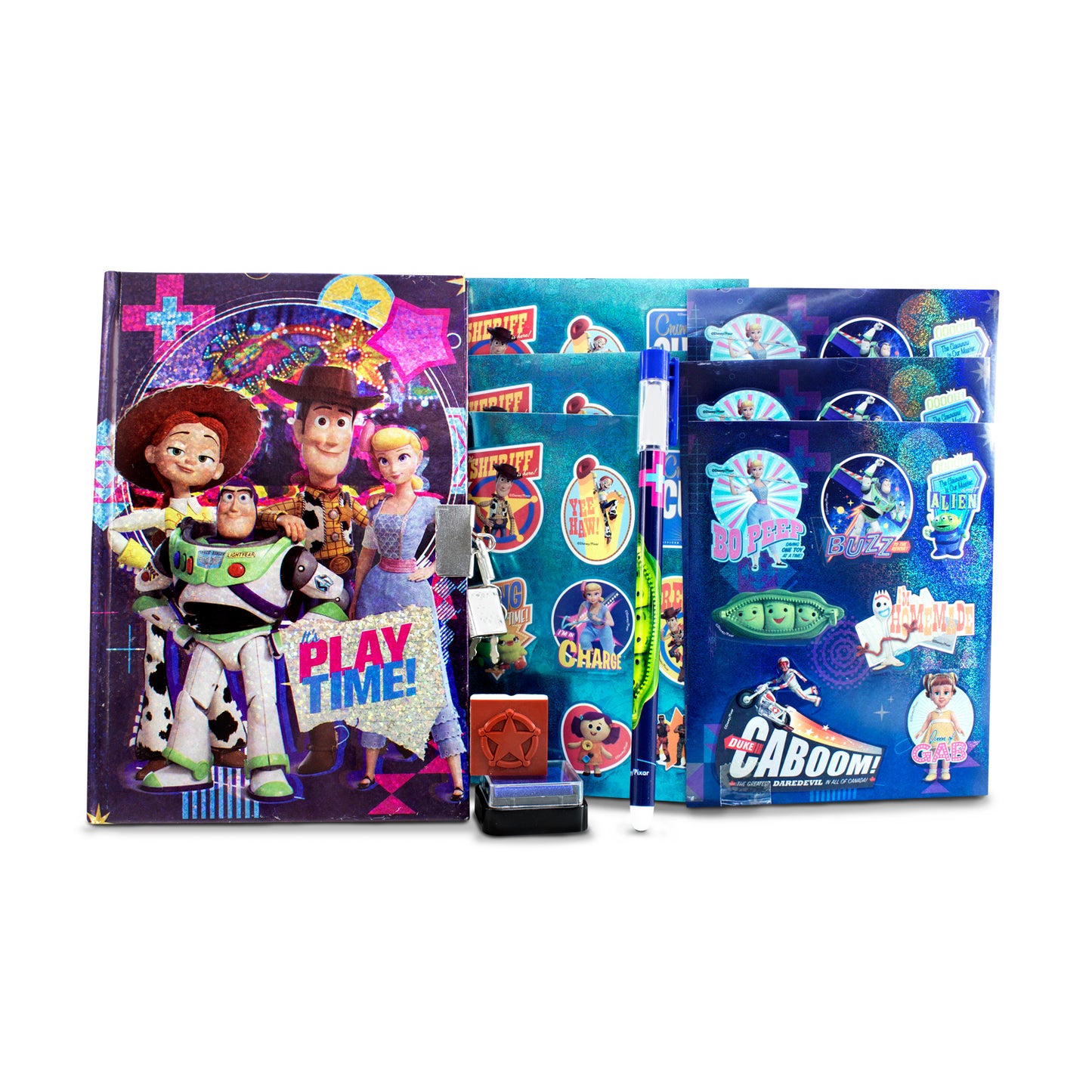 Set Diario Toy Story con Pluma y Sello