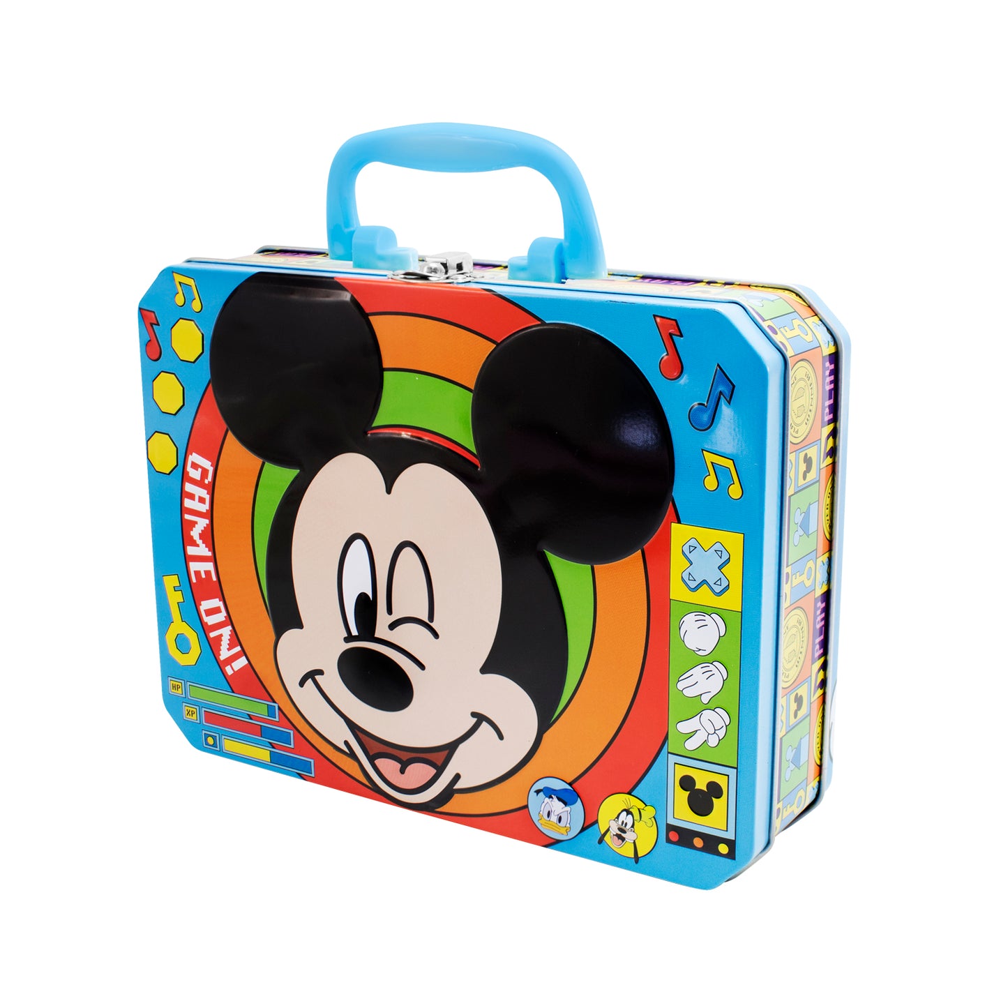 Lonchera Para Niños Escolar Metálica Mickey Mouse