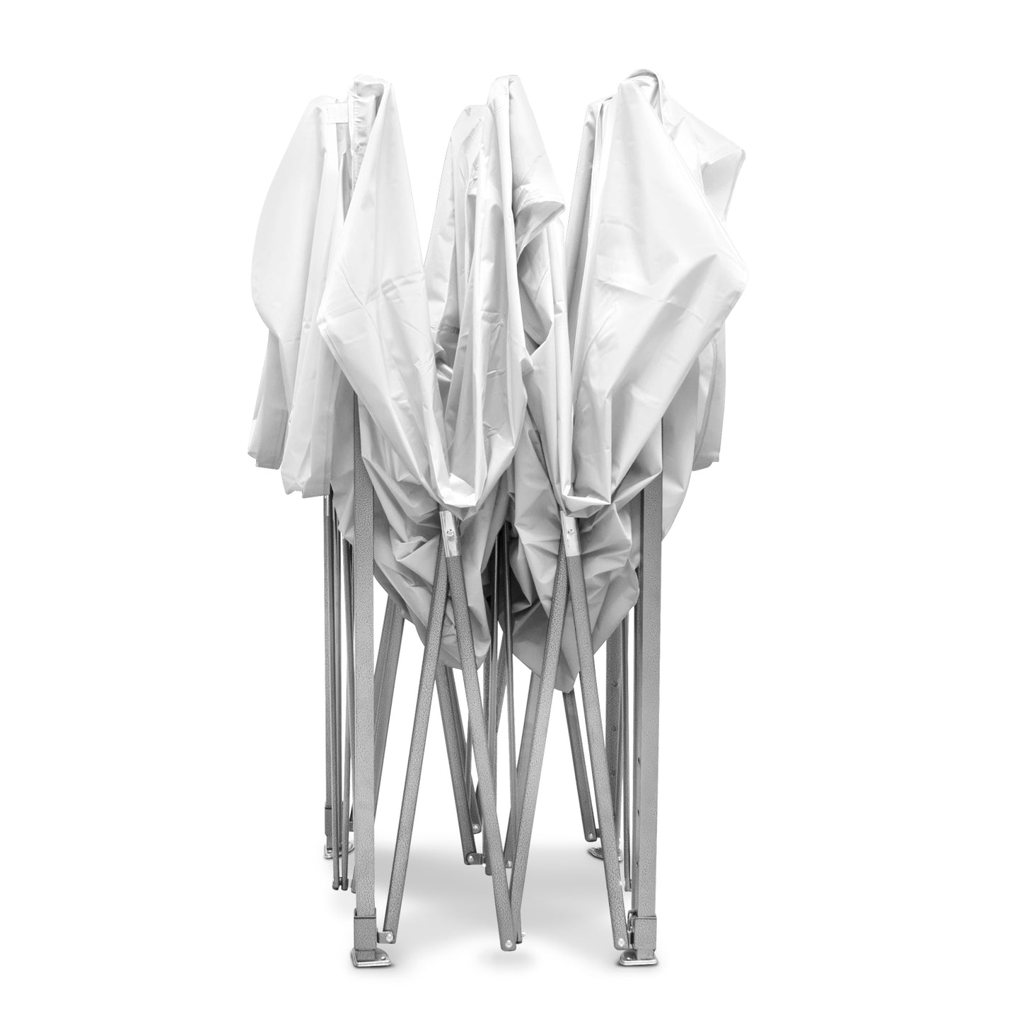 Carpa 3x3 plegable reforzada color blanco
