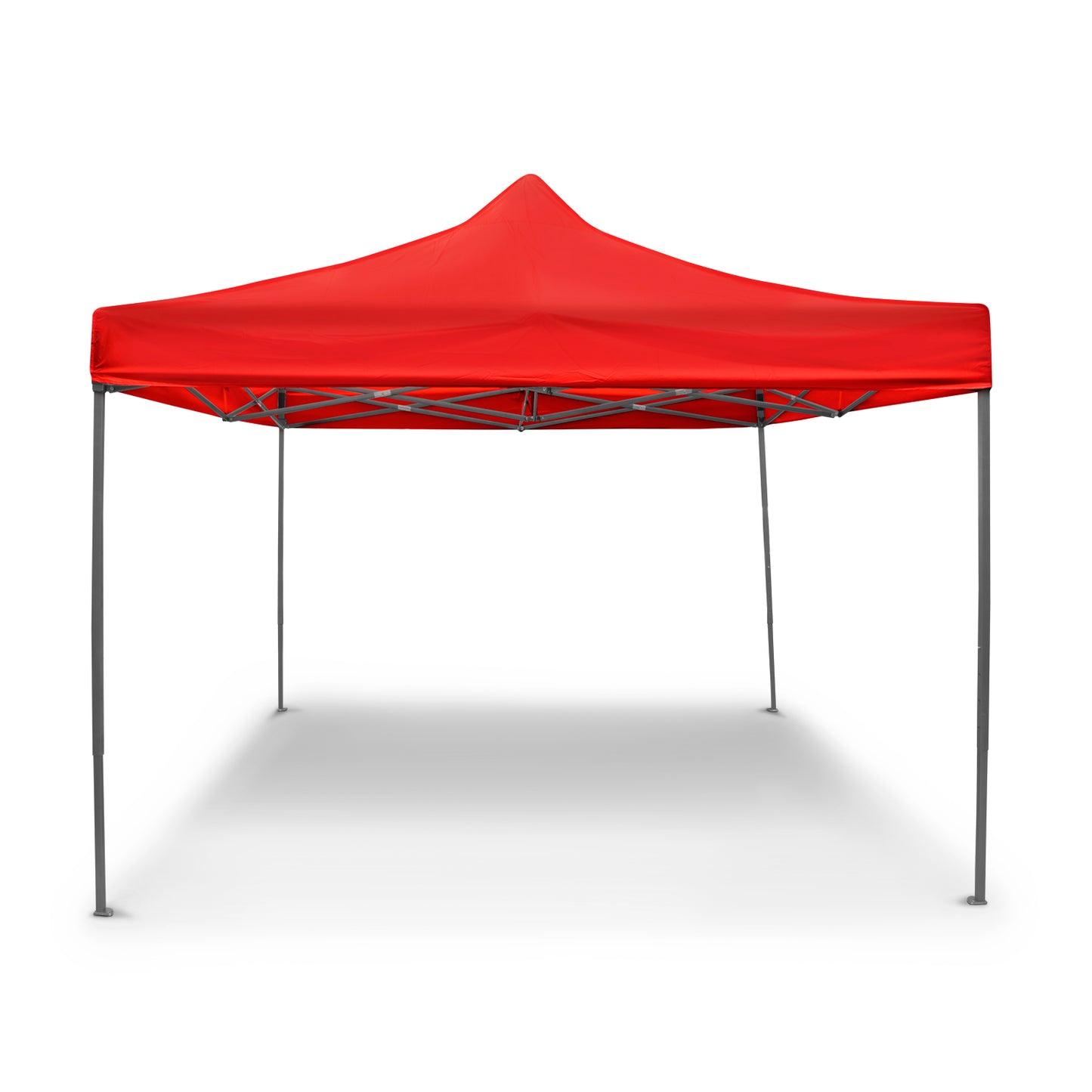 Carpa 3x3 plegable reforzada color rojo