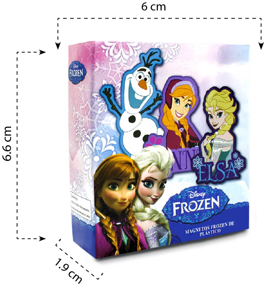 Set de Pines Magneticos Frozen