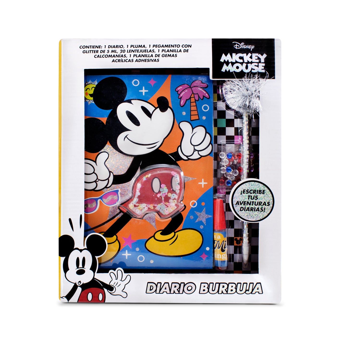 Diario Burbuja Mickey Mouse
