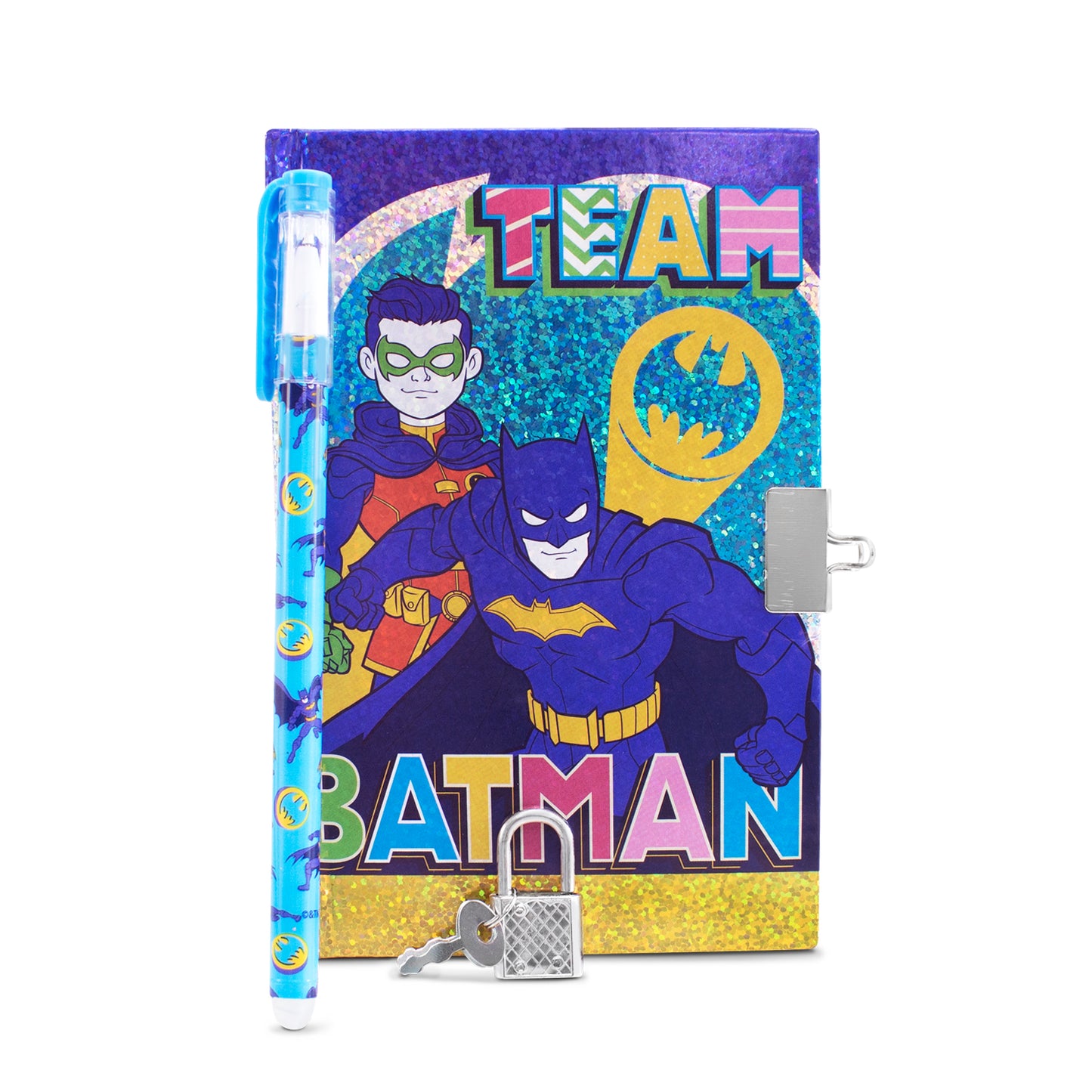 Diario con Pluma de Batman | Con Candado y llave