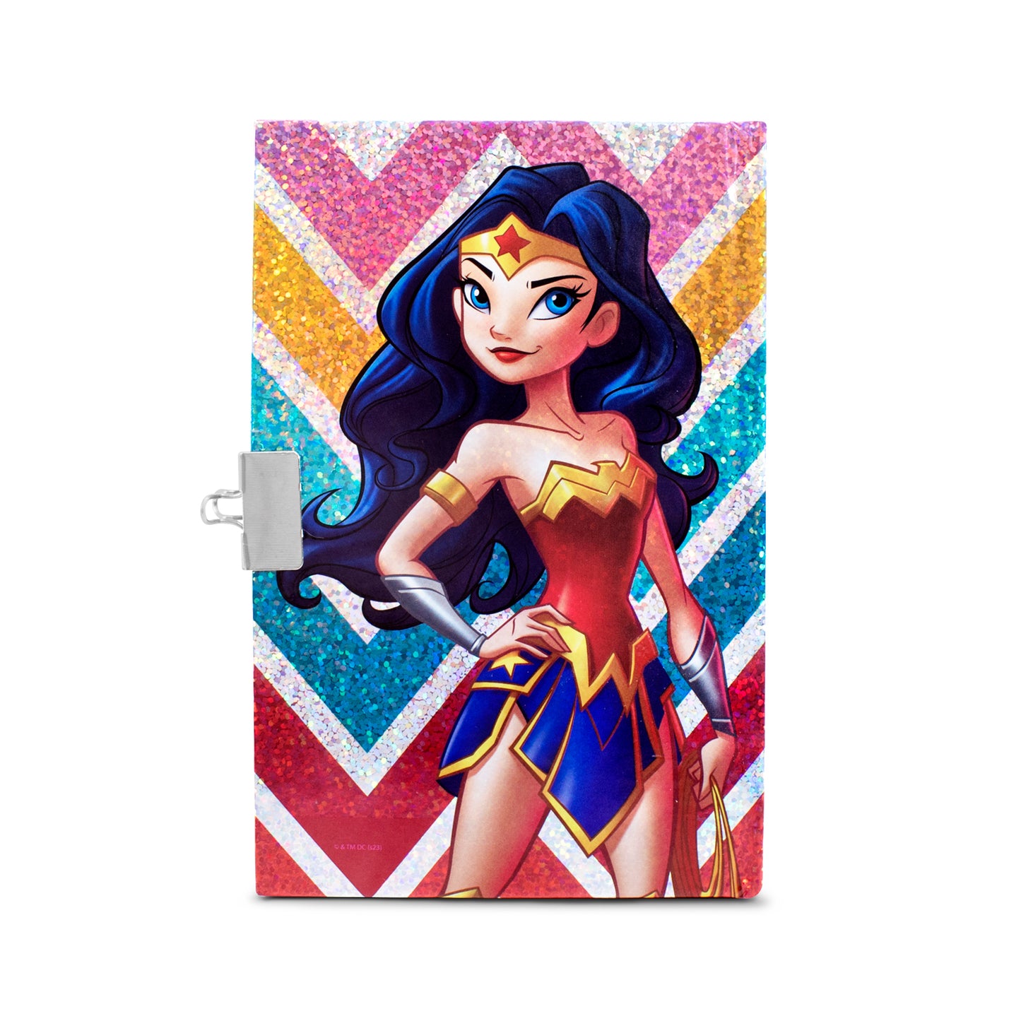 Diario con Pluma de Wonder Woman | Con candado y llave