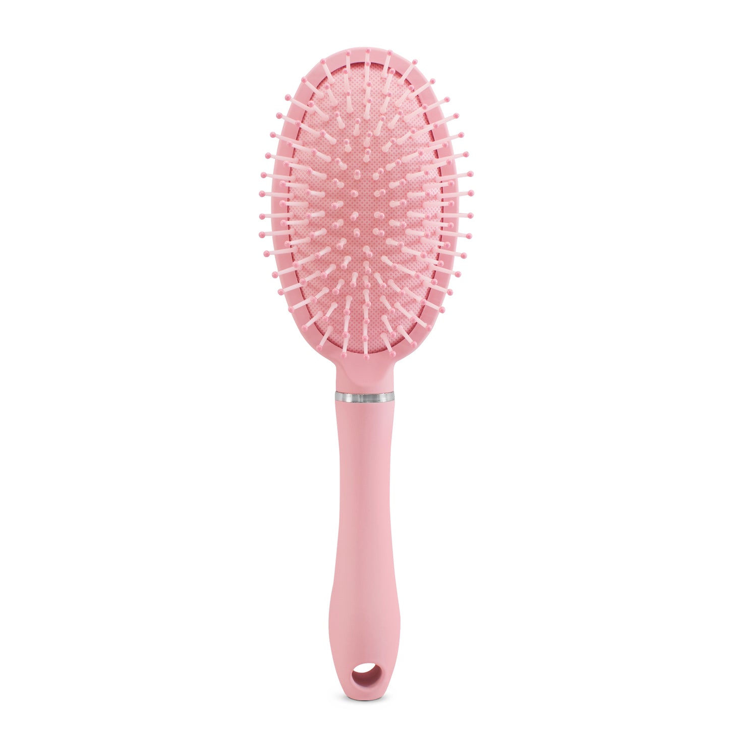 Cepillo para cabello redondo color rosa