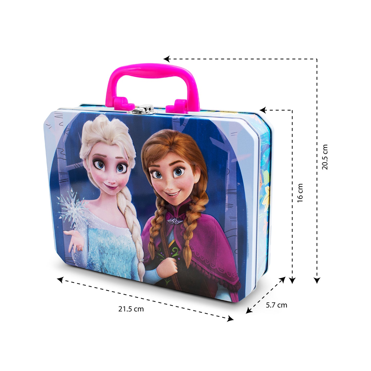 Lonchera Para Niños Escolar Metálica Disney Frozen