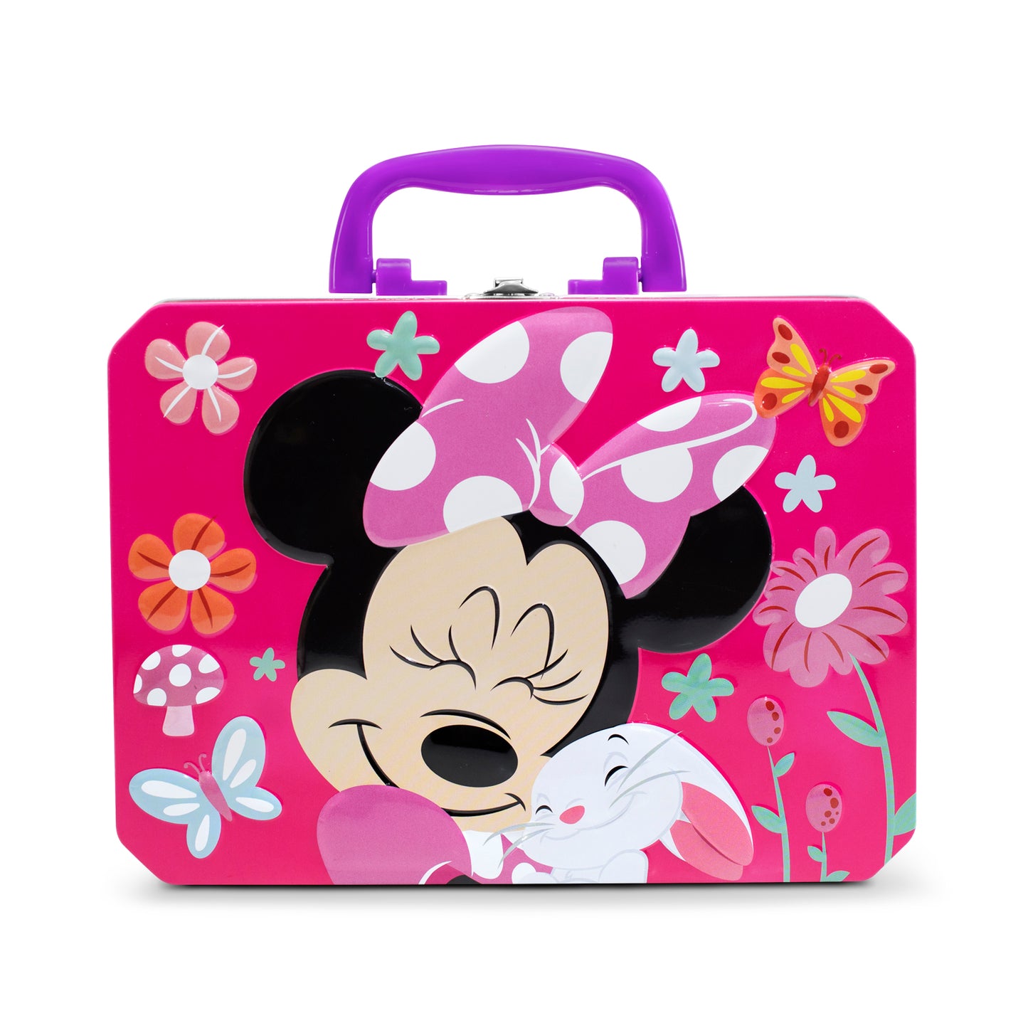 Lonchera Para Niños Escolar Metálica Minnie Mouse
