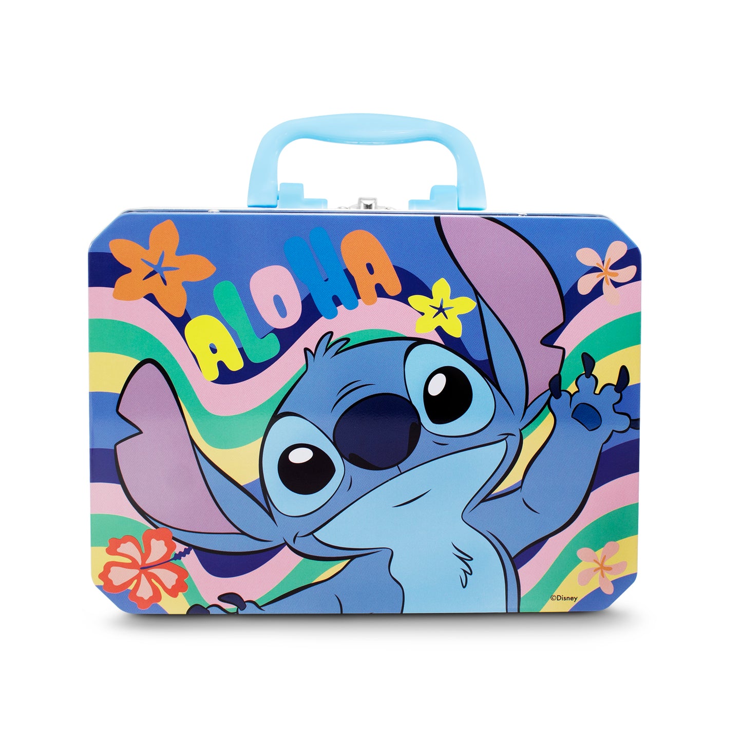 Lonchera Para Niños Escolar Metálica Lilo&stitch