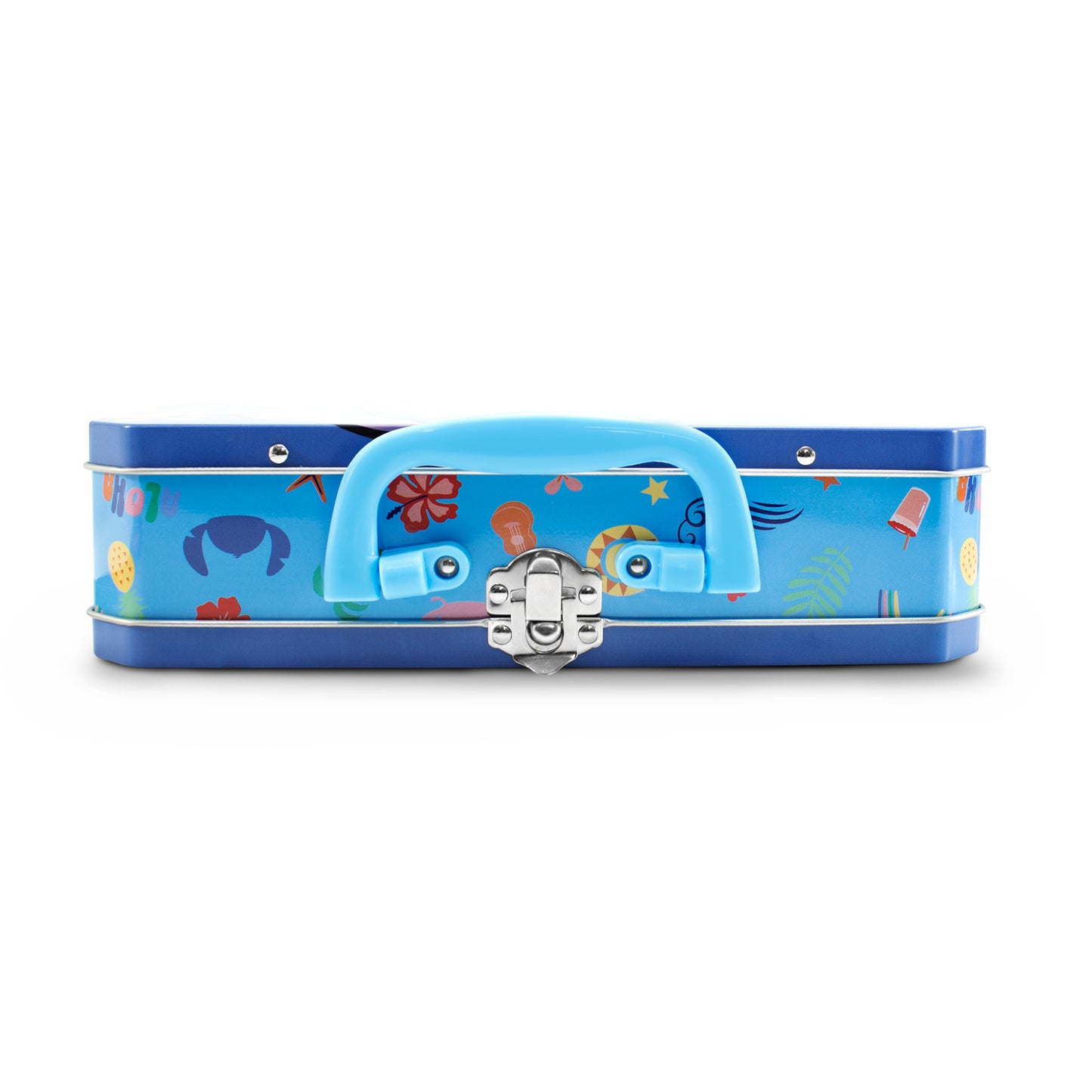 Lonchera Para Niños Escolar Metálica Lilo&stitch