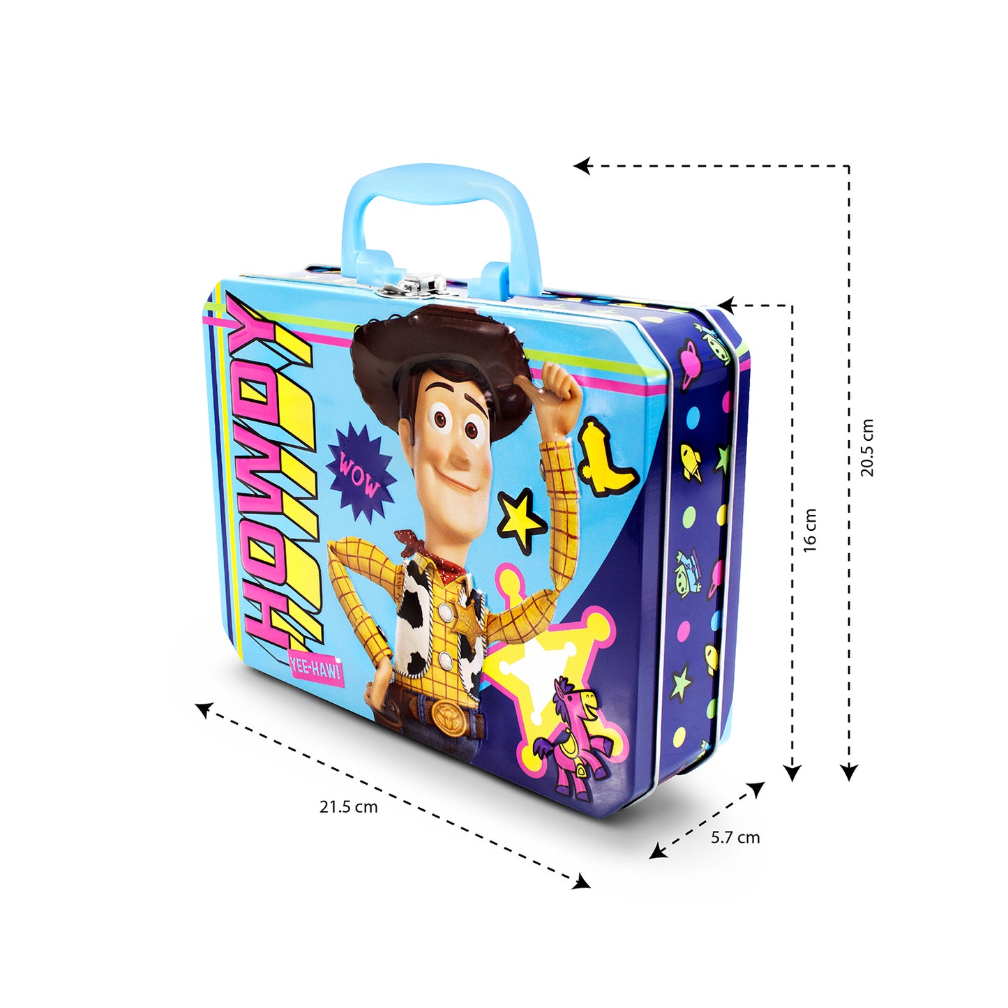 Lonchera Para Niños Escolar Metálica Toy Story