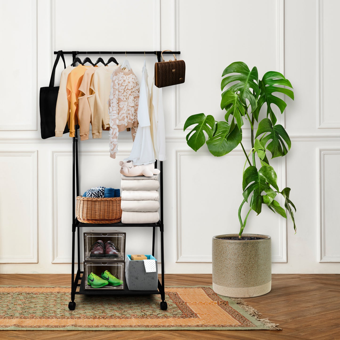 Rack ropa organizador