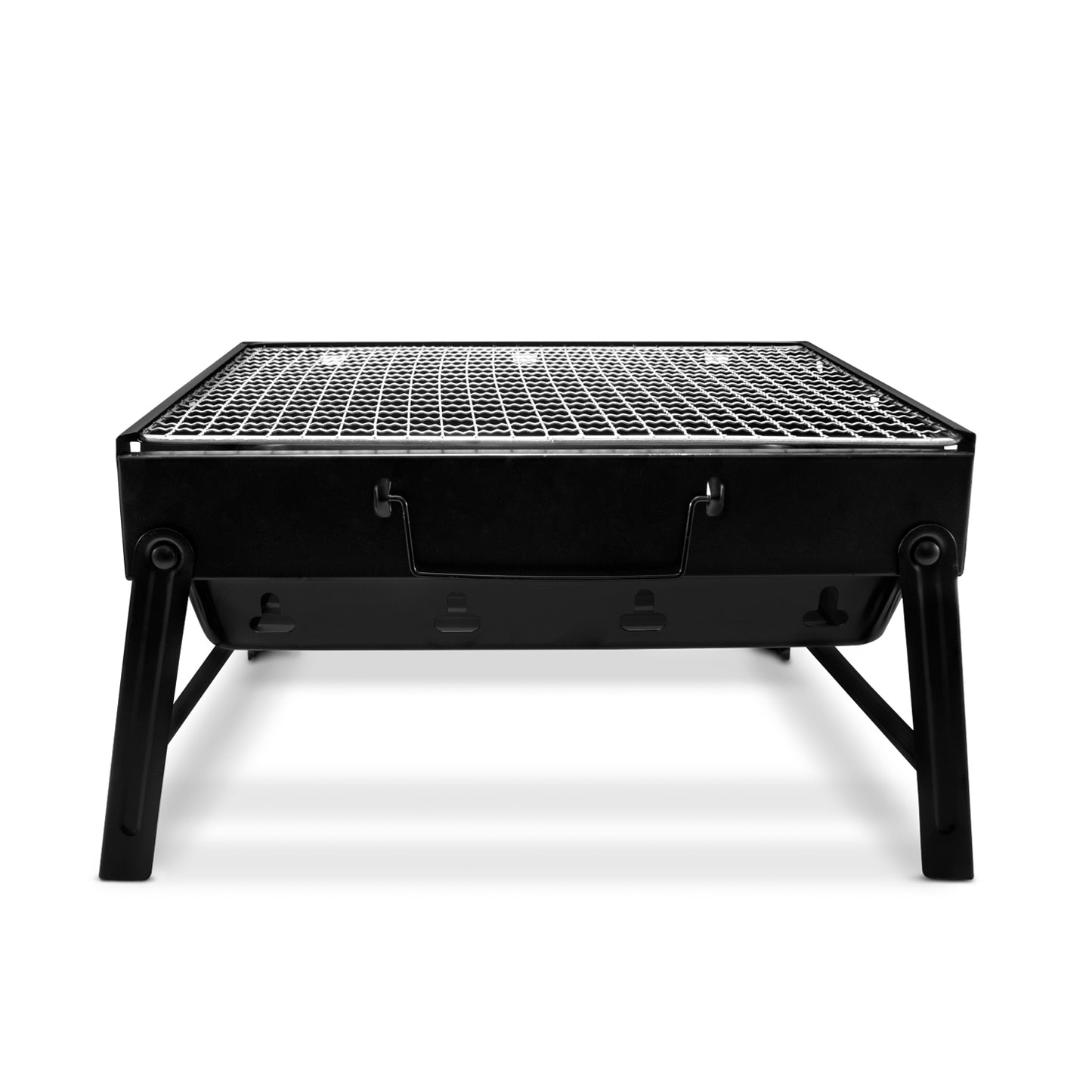 Asador de carne a carbón