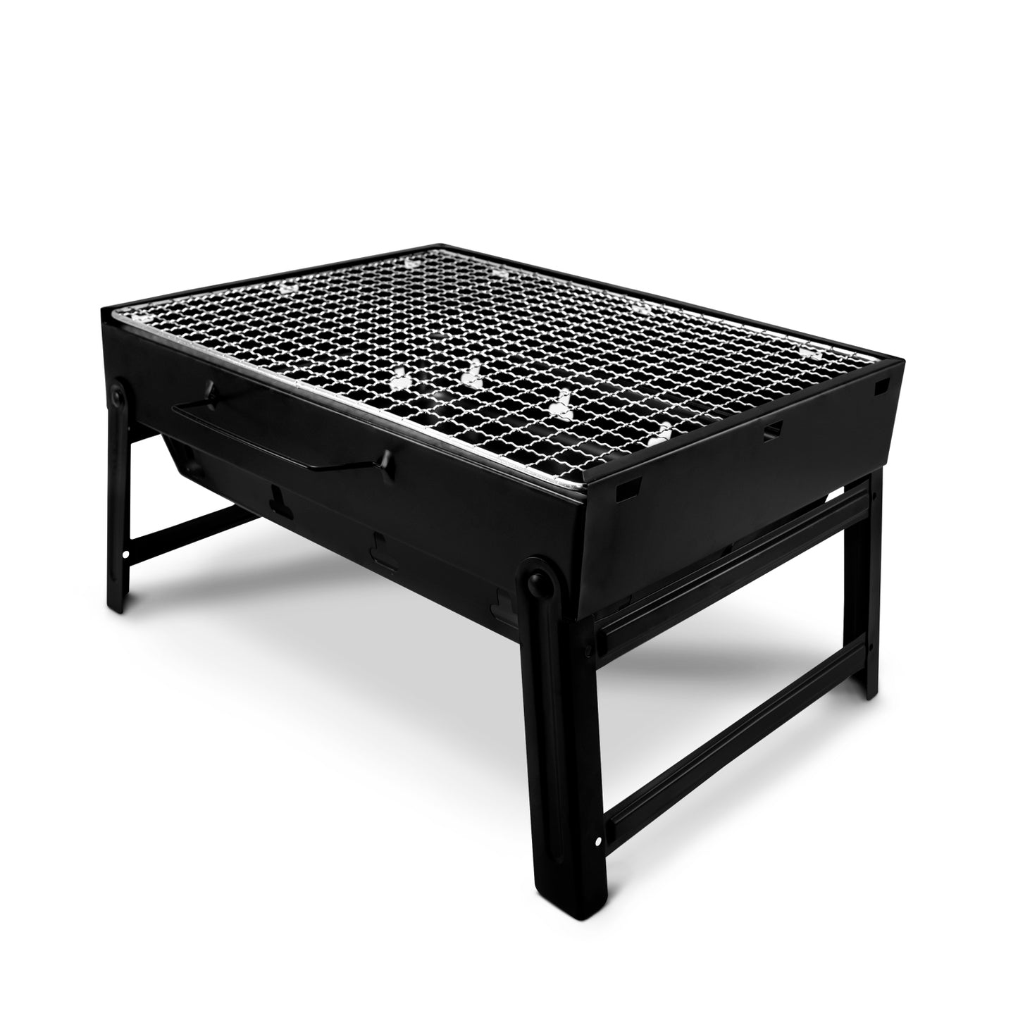 Asador de carne a carbón