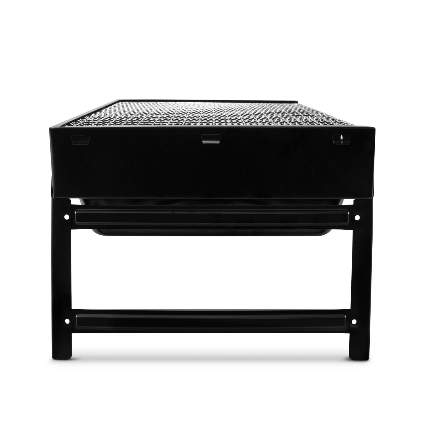 Asador de carne a carbón