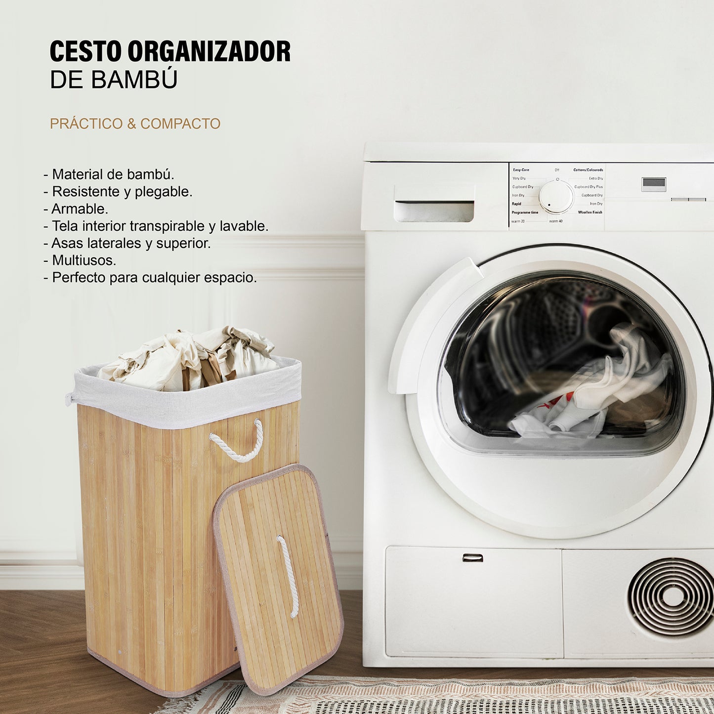 Organizador de Bambú