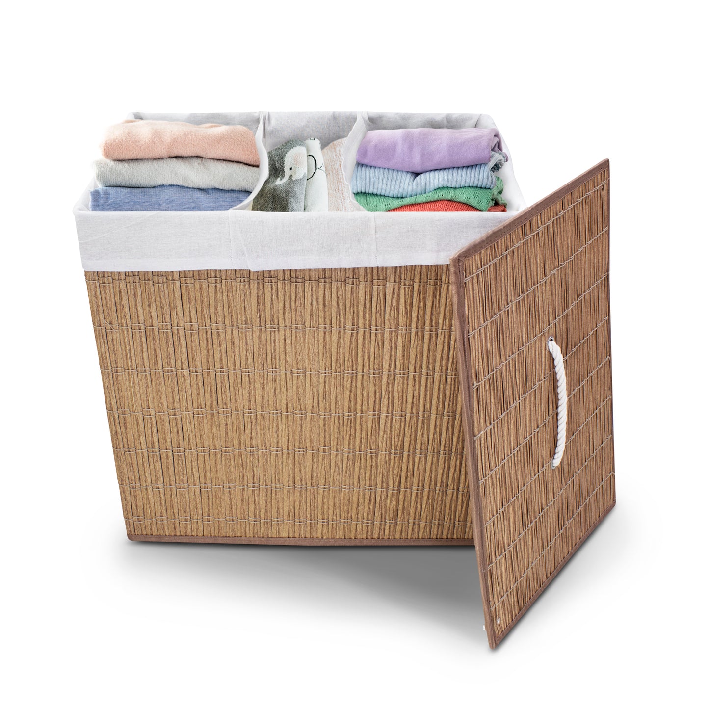 Organizador de Bambú triple