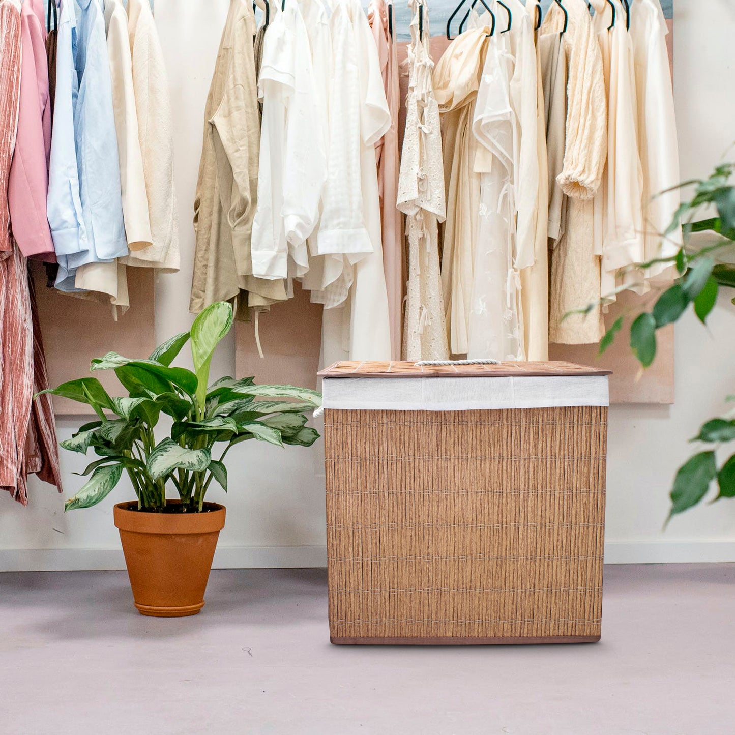 Organizador de Bambú triple