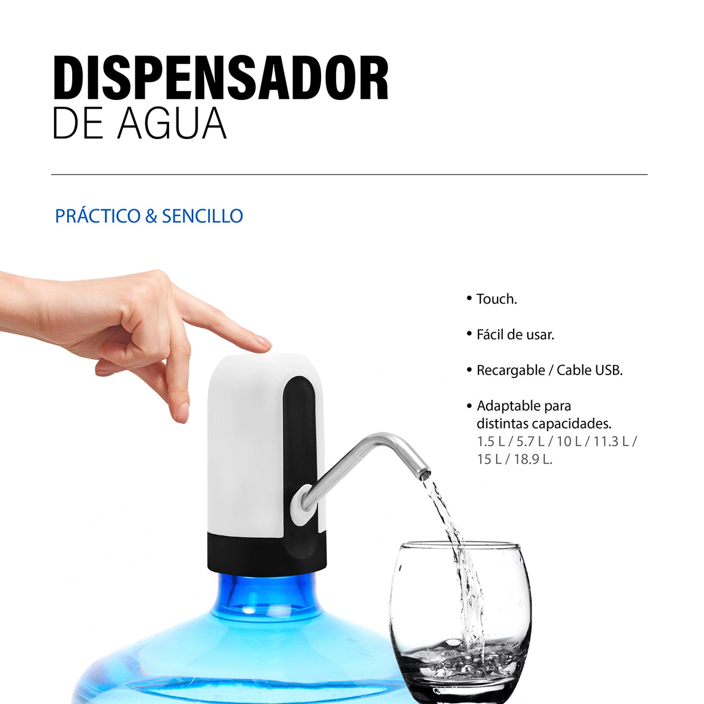 Dispensador De Agua Eléctrico