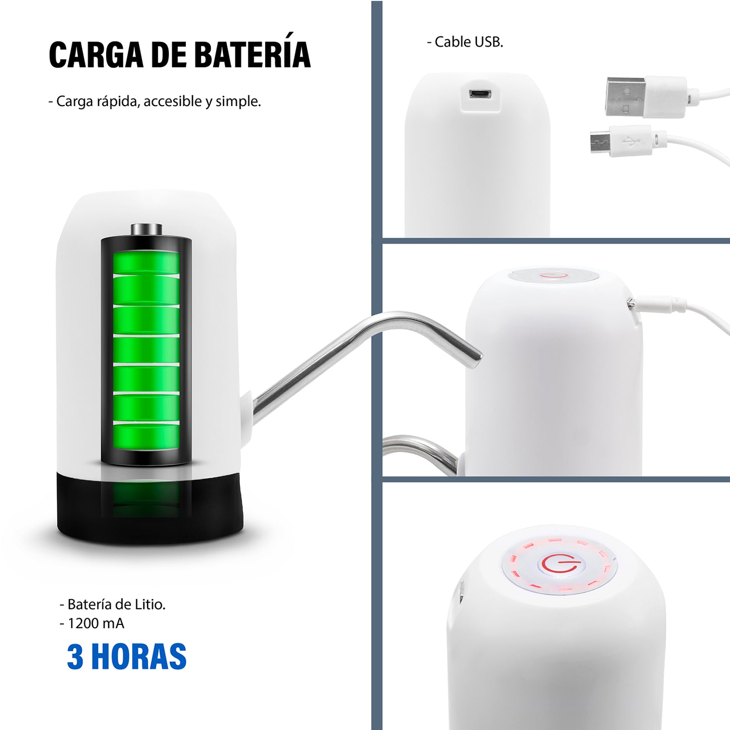 Dispensador De Agua Eléctrico