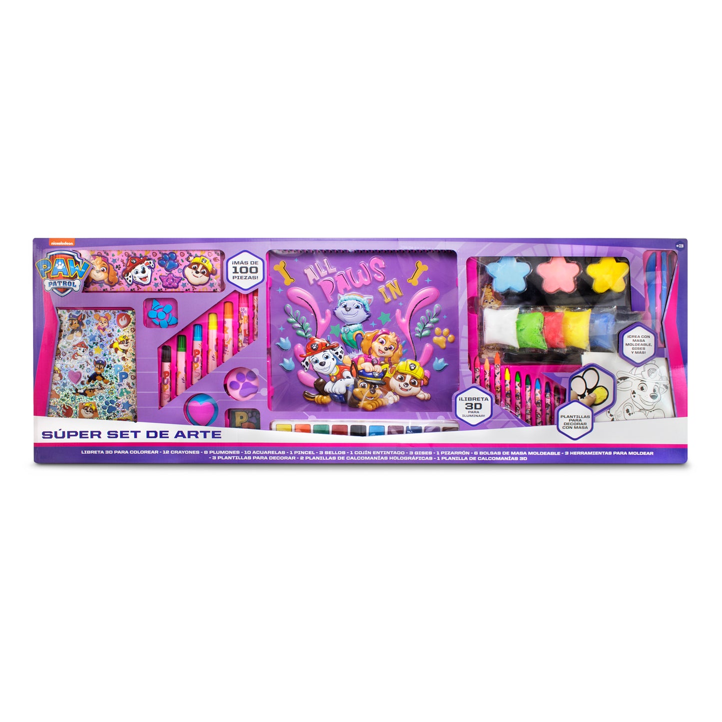 Super Set de Arte Paw Patrol