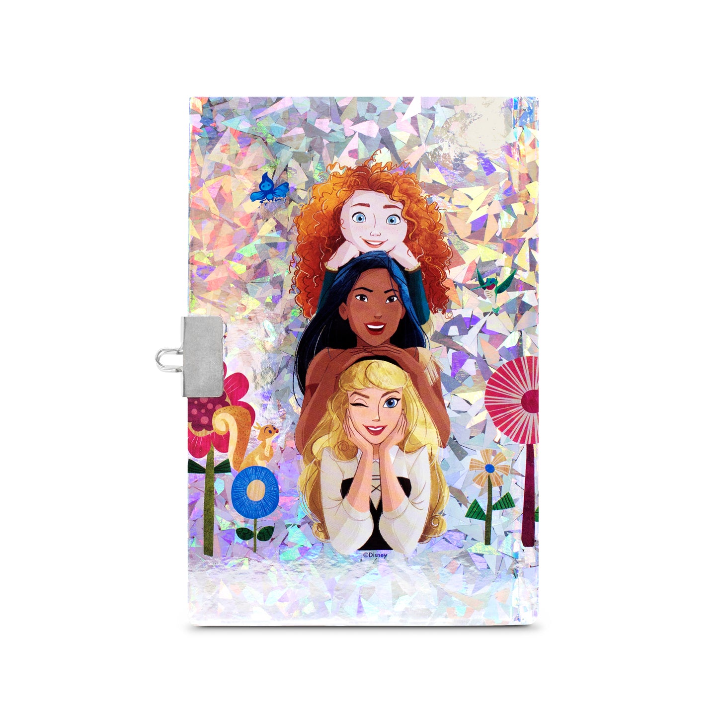 Diario con Pluma Princesas | Con Candado y Llave