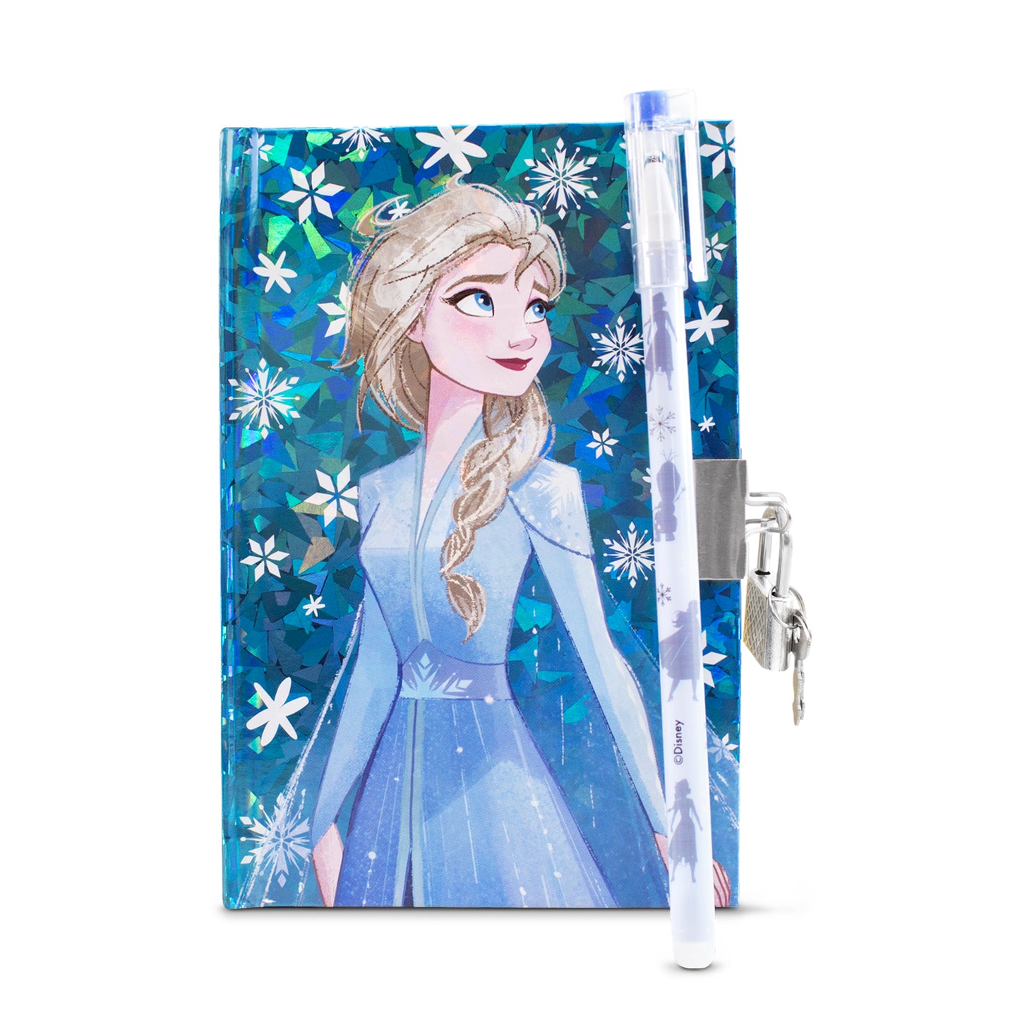 Diario con Pluma Frozen | Con Candado y Llave