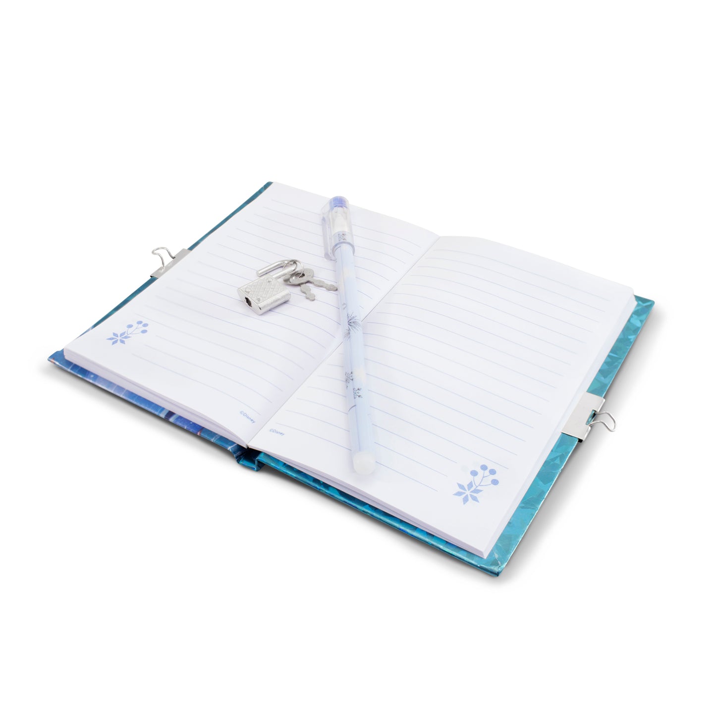 Diario con Pluma Frozen | Con Candado y Llave