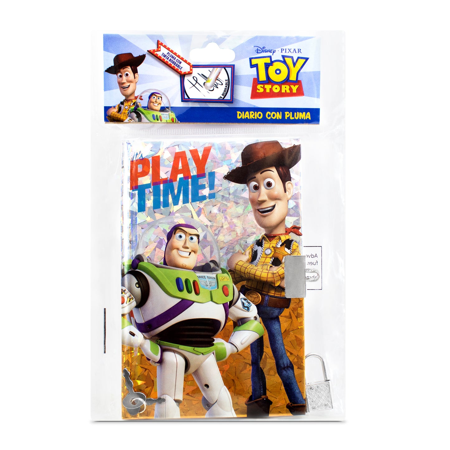 Diario Toy Story con Pluma | Con Candado y Llave