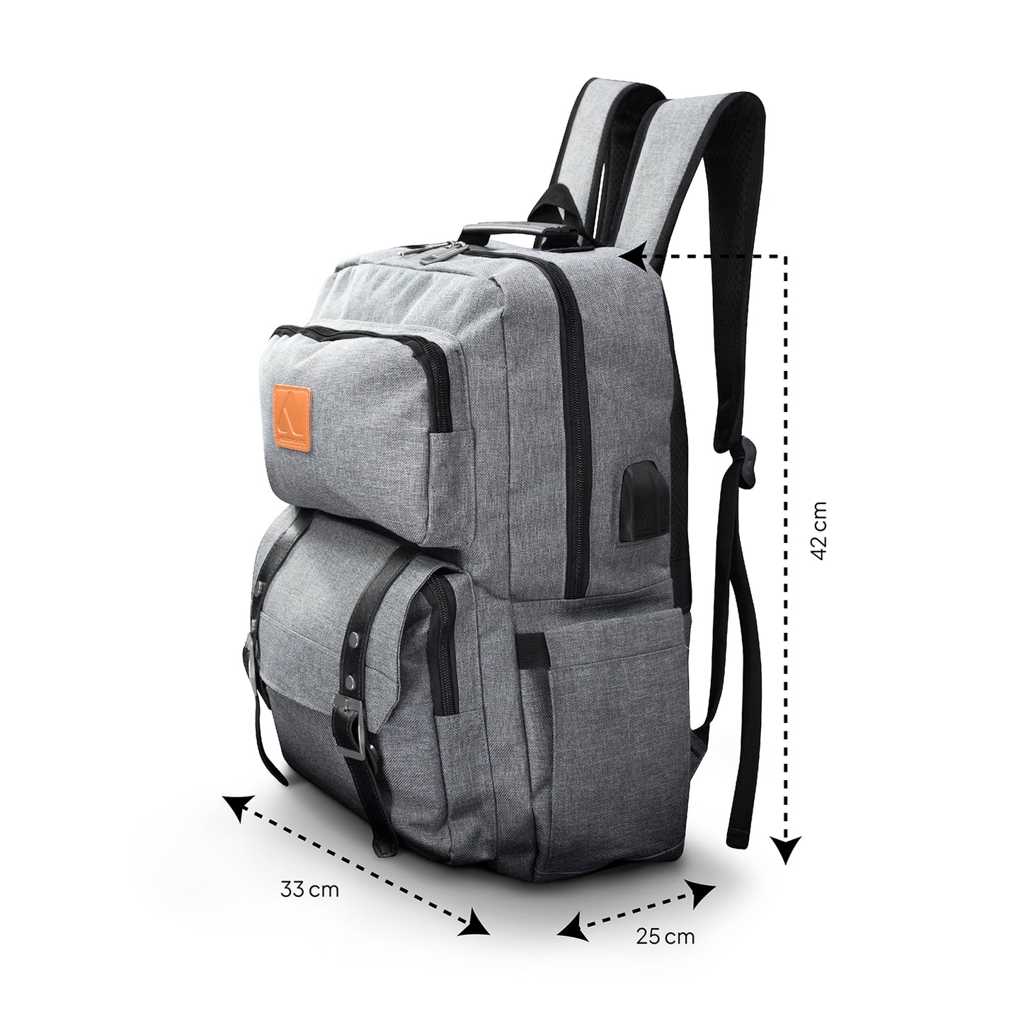 Mochila para Laptop Gris