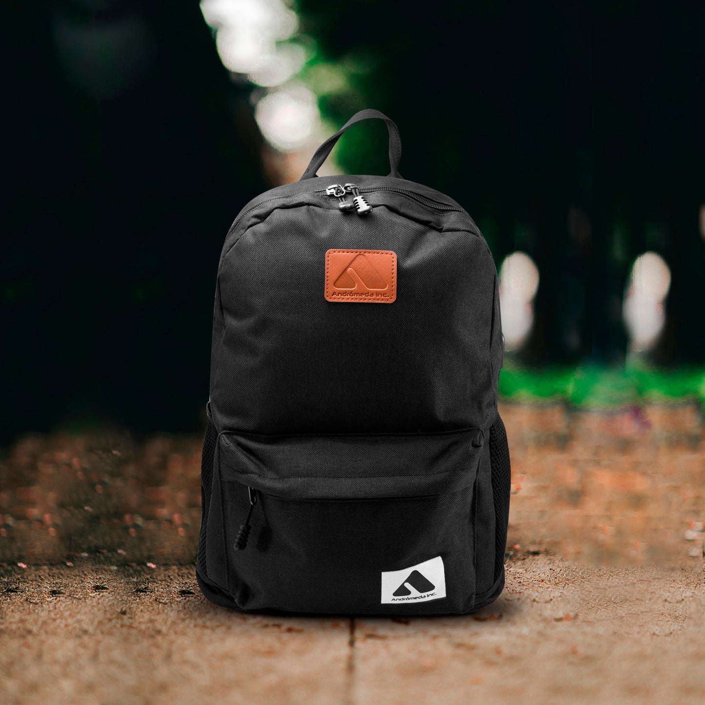 Mochila Escolar Diseño Casual Para Laptop Con Carga Usb color negro