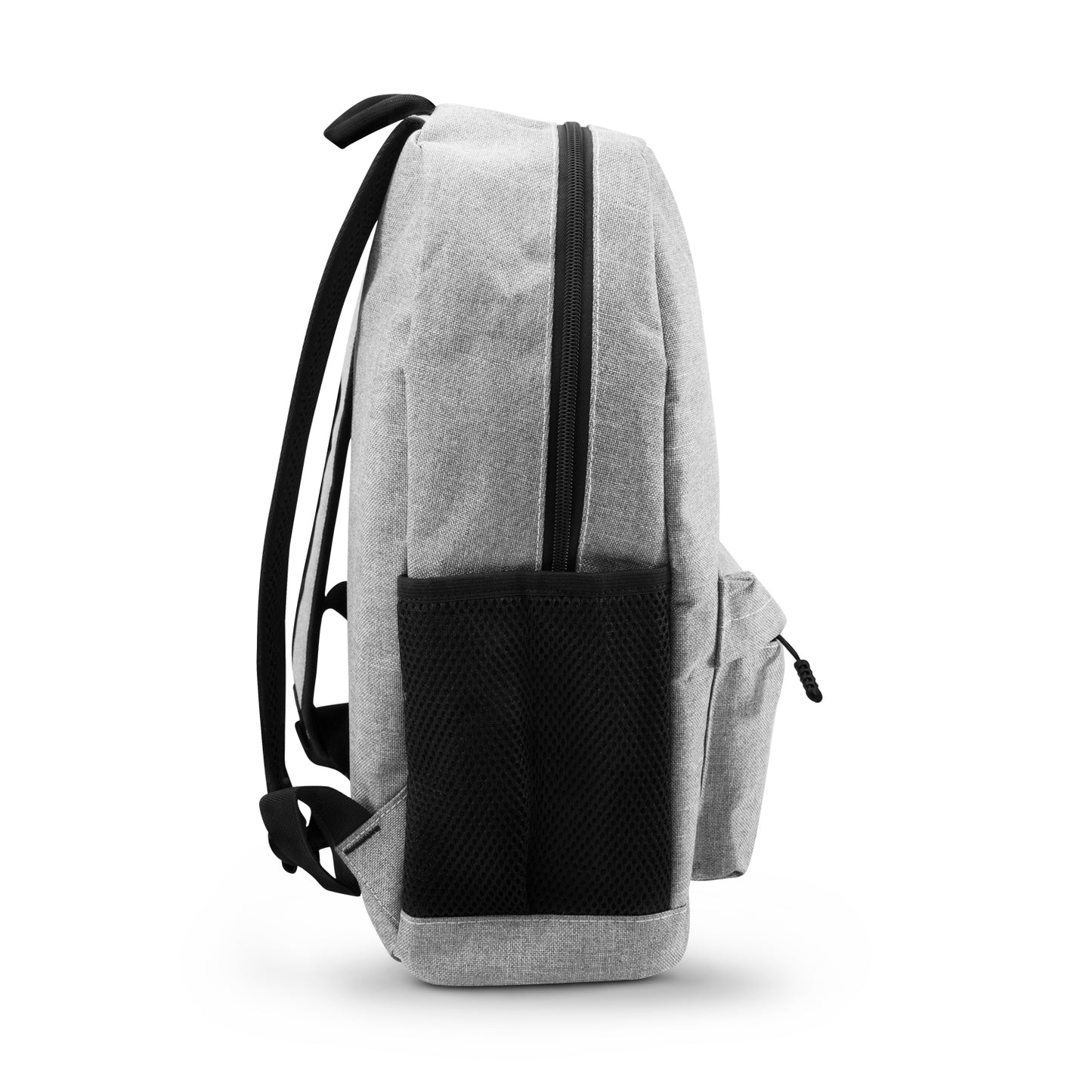 Mochila Escolar Diseño Casual Para Laptop Con Carga Usb color gris