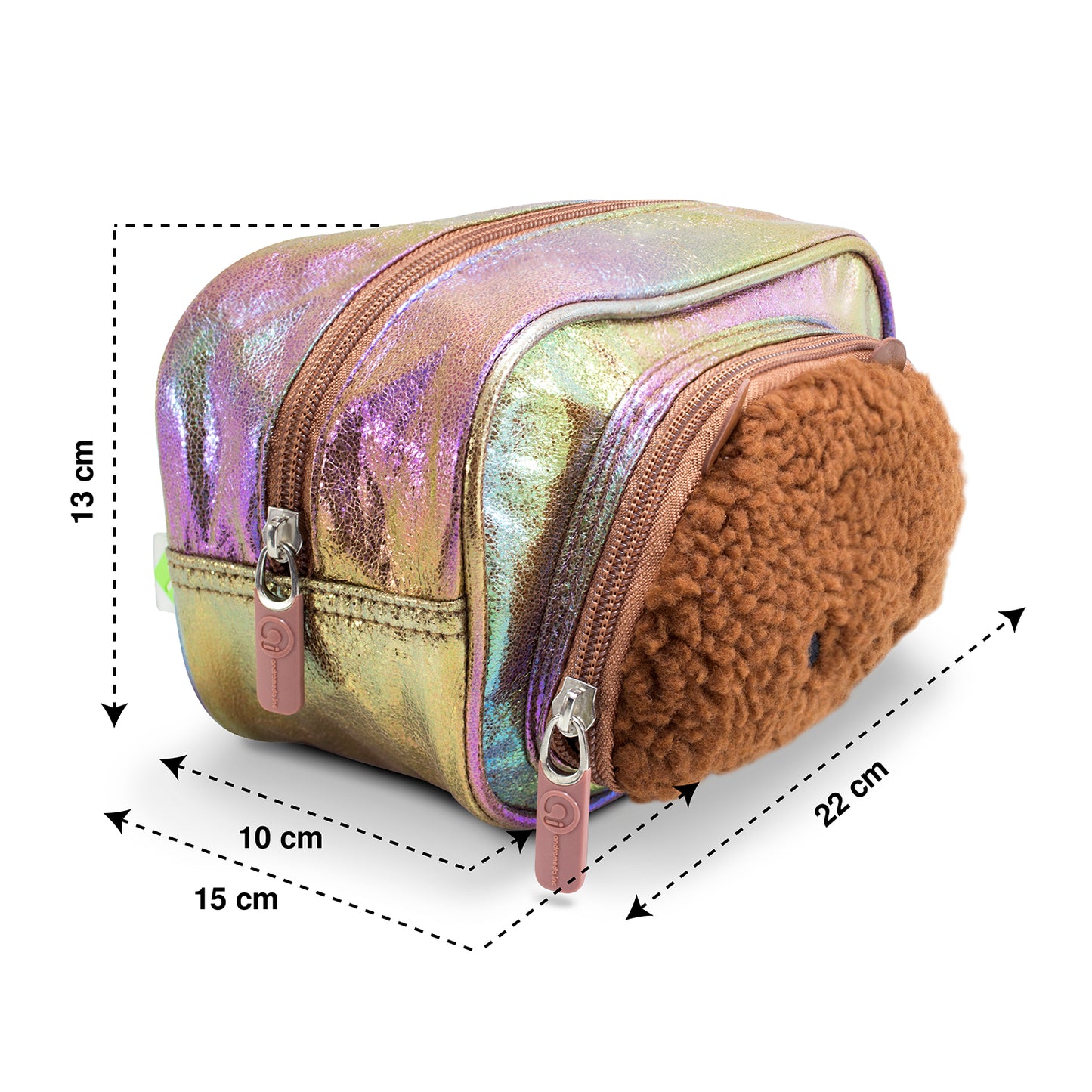 Lapicera escolar holográfica Escandalosos PARDO