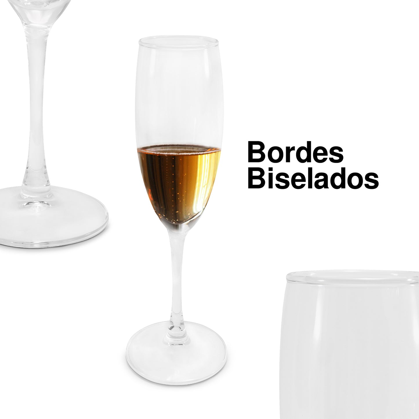 Copas de champagne 200 ml