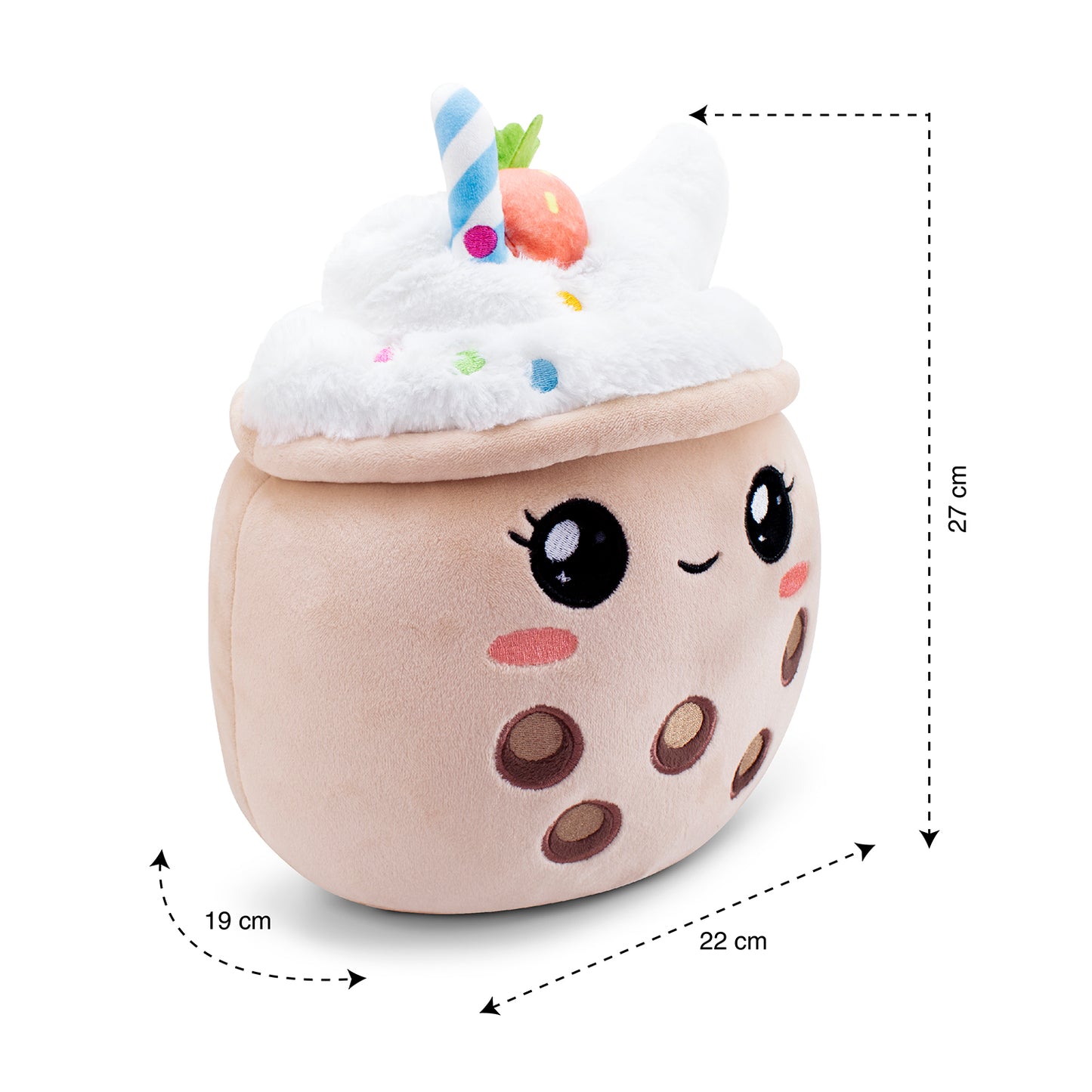 Peluche Bobba Tea Chispas Kawaii