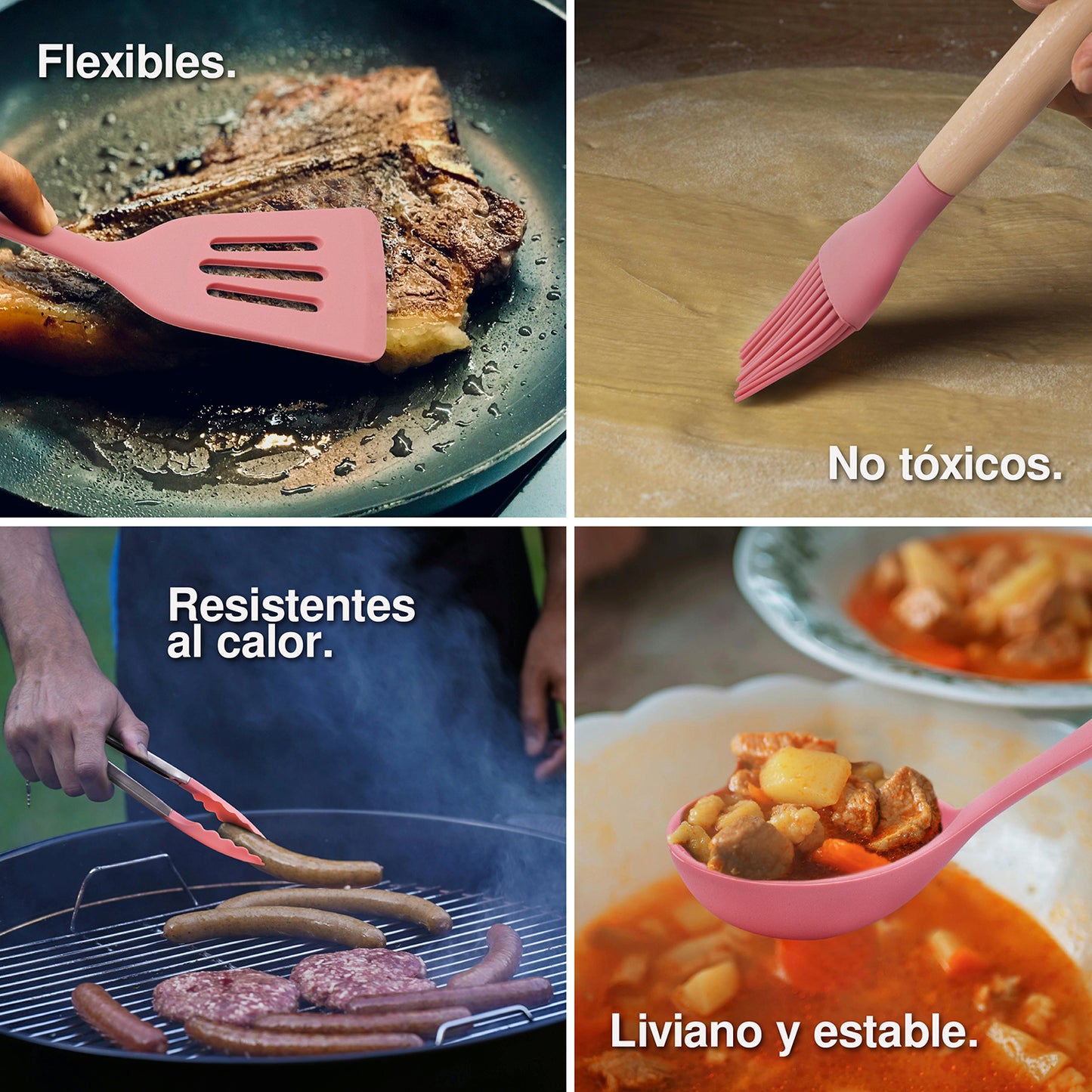Utensilios de cocina 12 piezas silicona