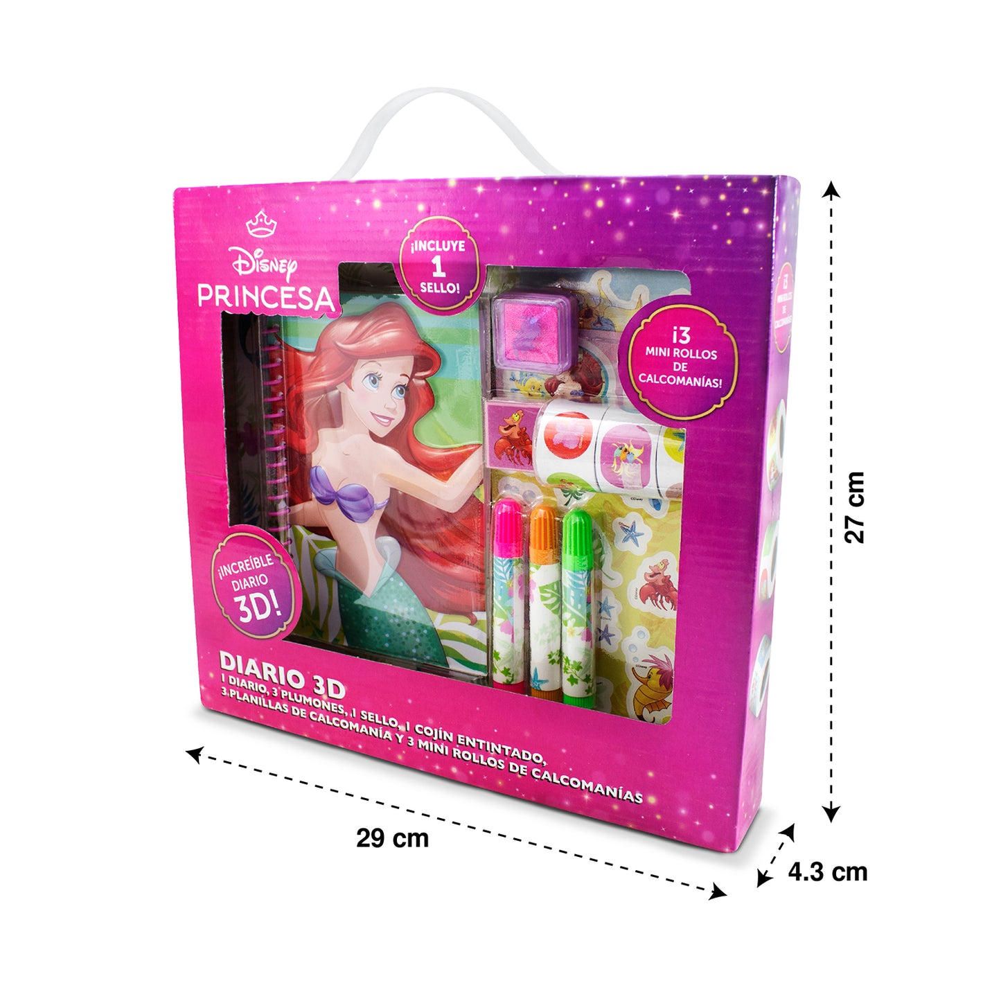 Diario 3D La Sirenita