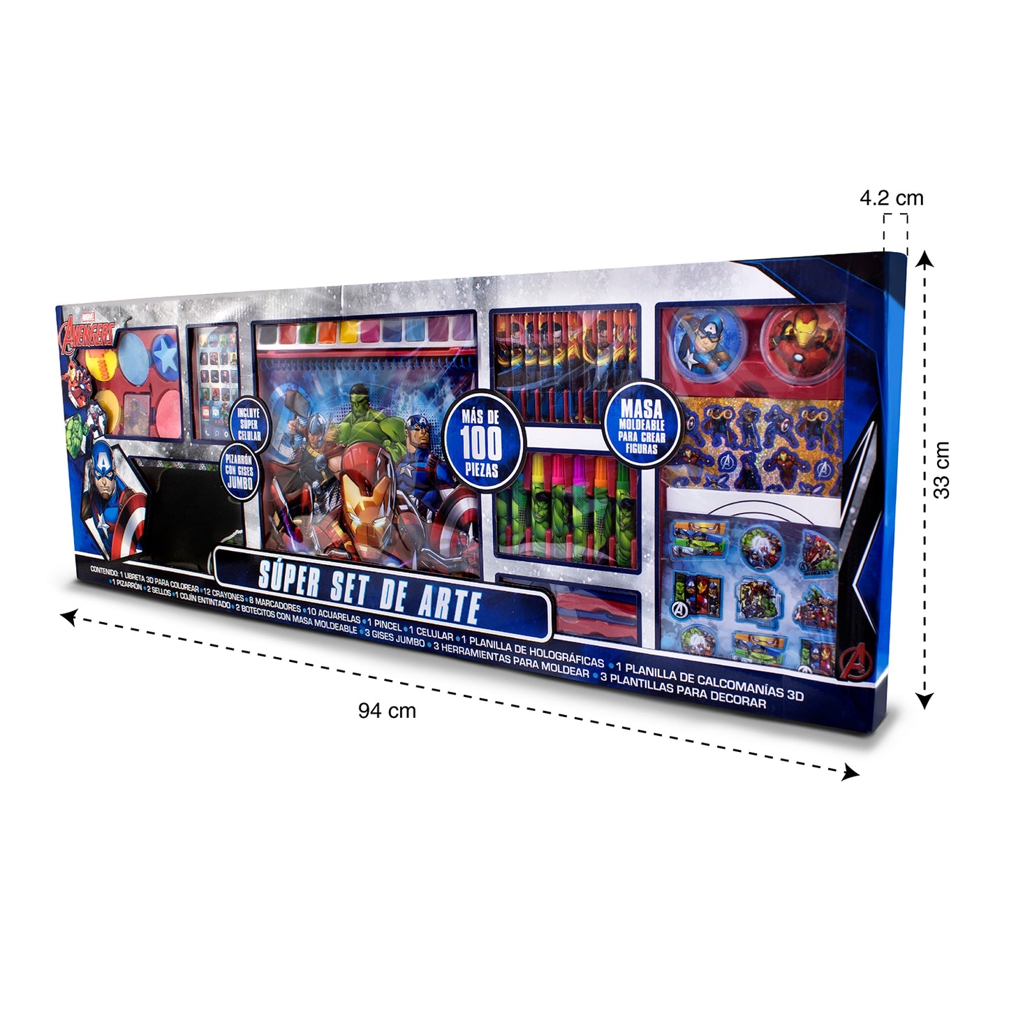 Super Set de Arte Marvel Avengers